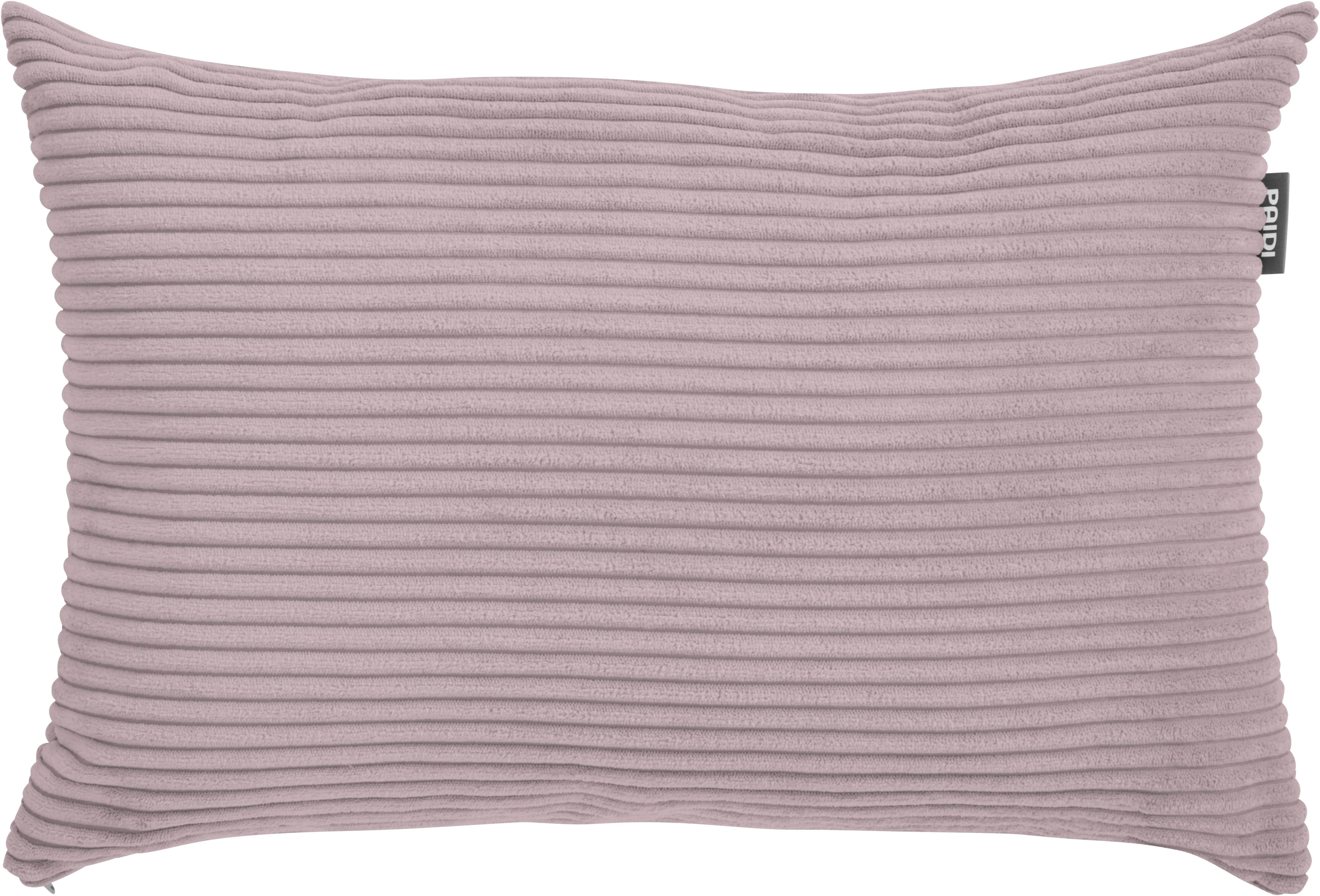 PAIDI Dekokissen Cord in verschiedenen Ausführungen, Polyester, 60/40x40 cm, Zierkissen mit Füllung, abnehmbarer und waschbarer Bezug
