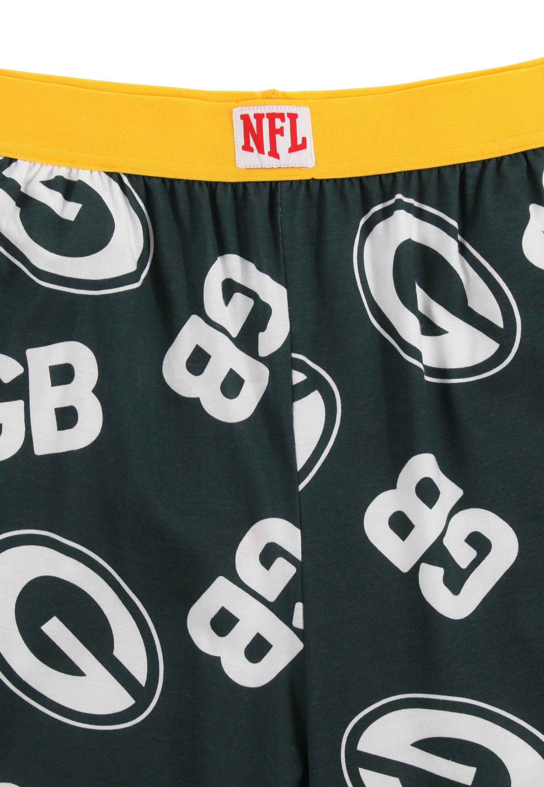 GB Bay Packers Recovered Recovered Loungepants Green Loungepants â€“ NFL Green