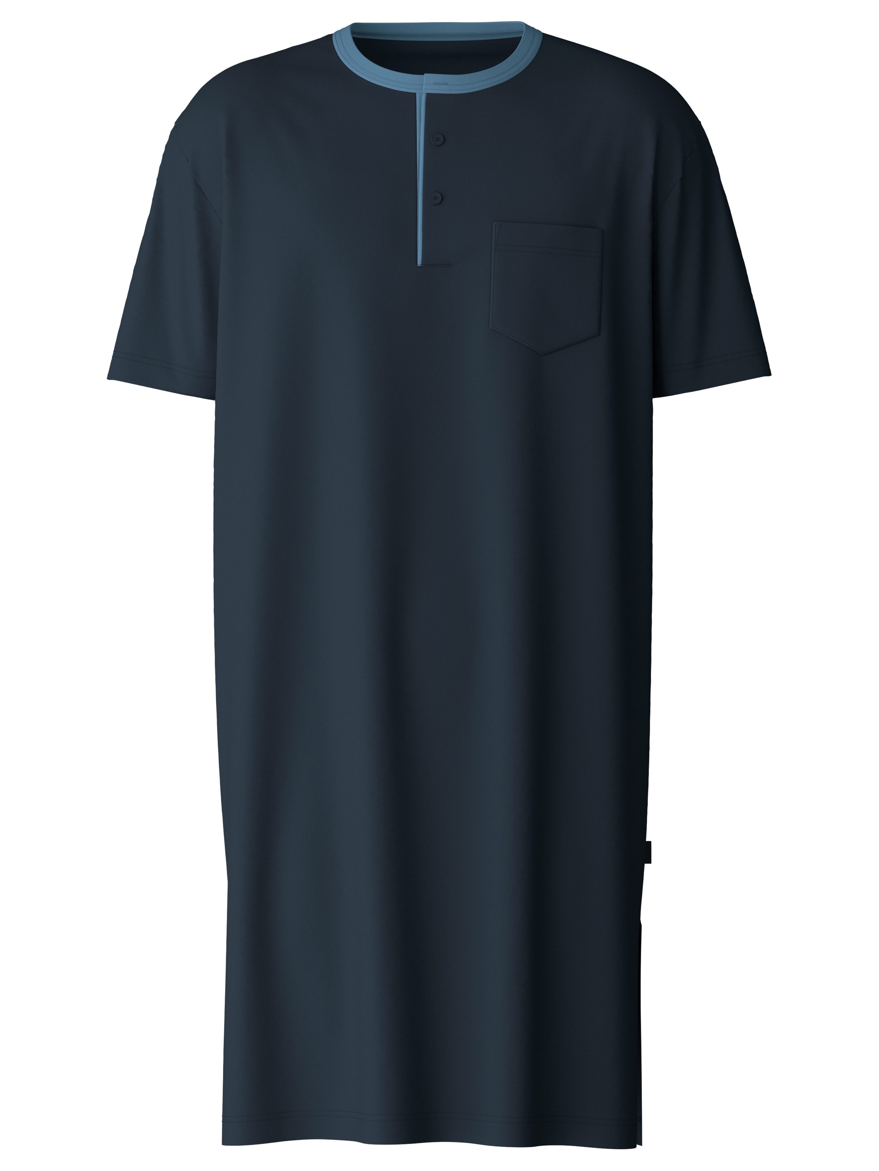 CALIDA Nachthemd Relax Essentials Knopfleiste, Kurzarm, Pure Cotton, weich, günstig online kaufen
