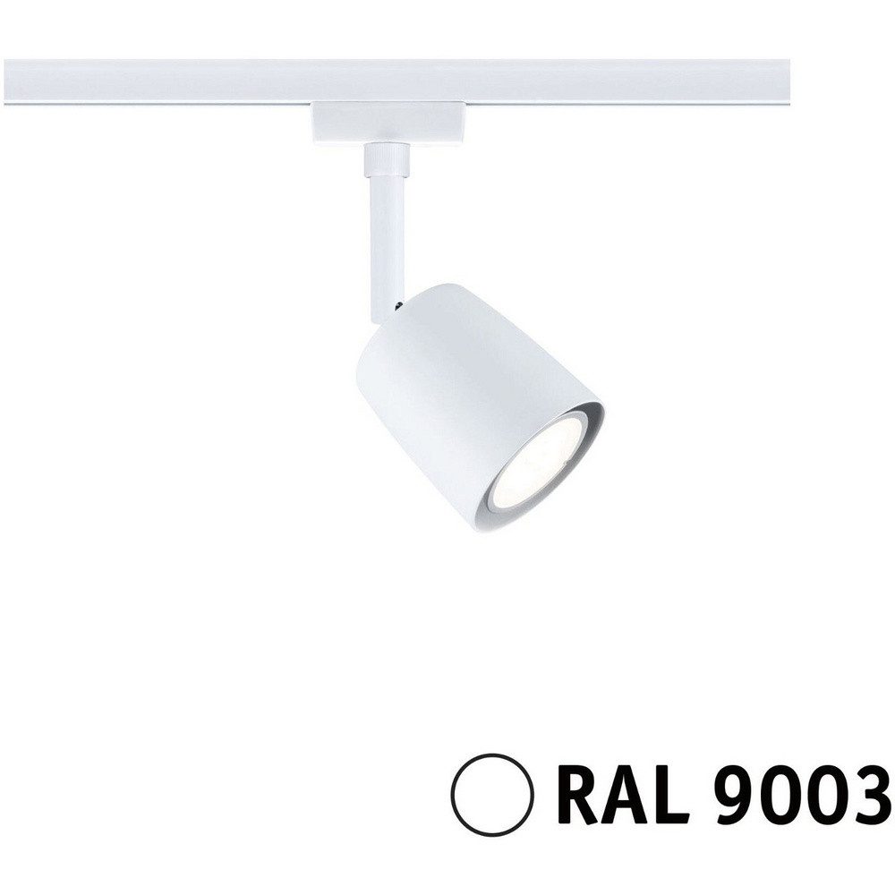 Schienensystem-Leuchten Paulmann Cover Hochvolt-Schienensystem-Leuchte URail GU10 10 W LED Si