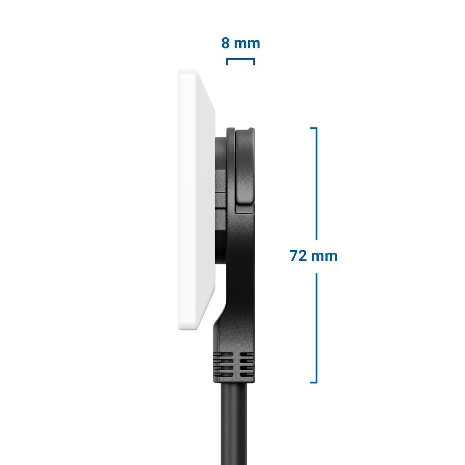 & mit deleyCON Steckdosenleiste Fach deleyCON EIN/AUS Flachstecker Schalter 6 Steckdosenleiste