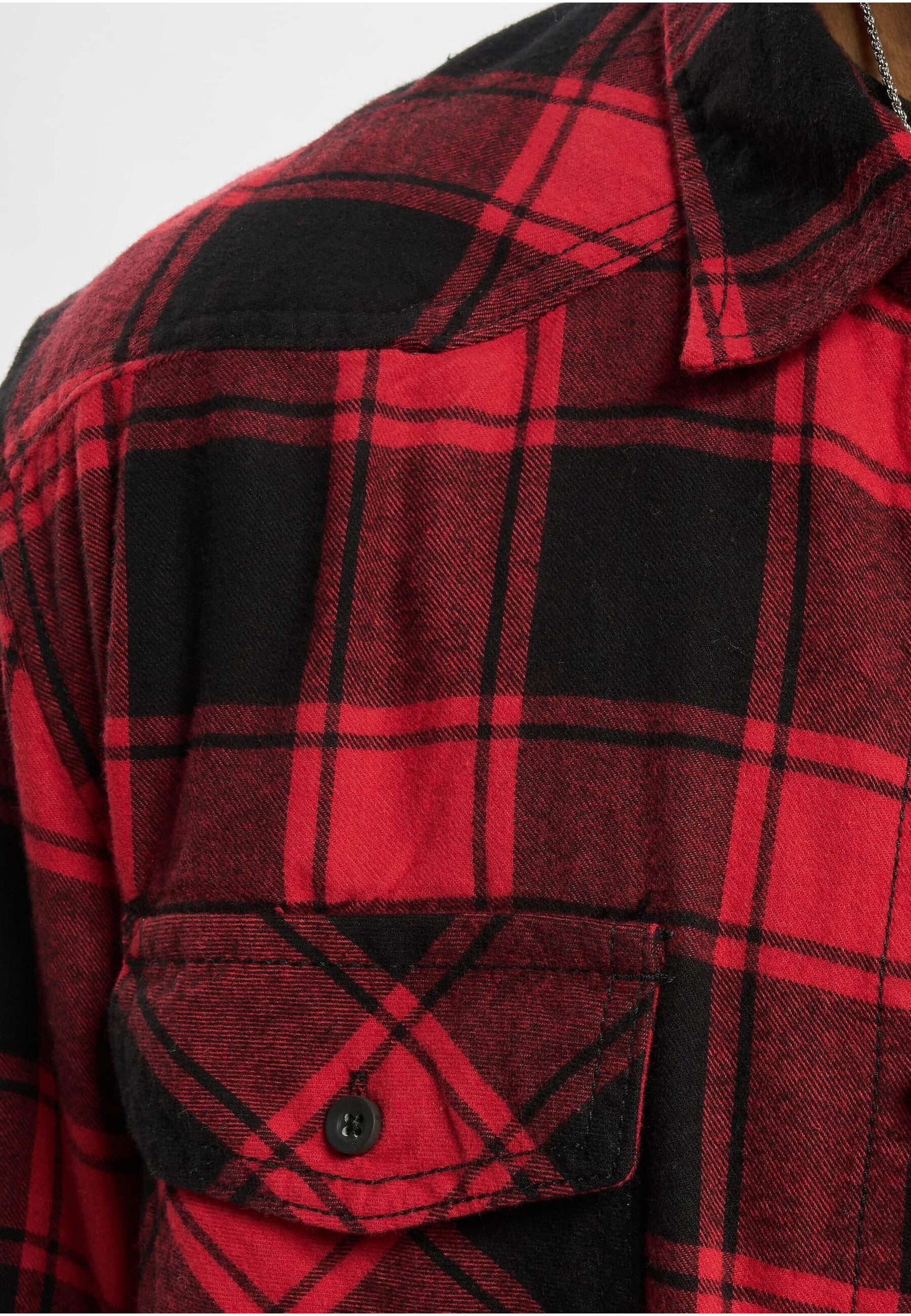 Brandit Langarmhemd Brandit Herren Checked Shirt (1-tlg)