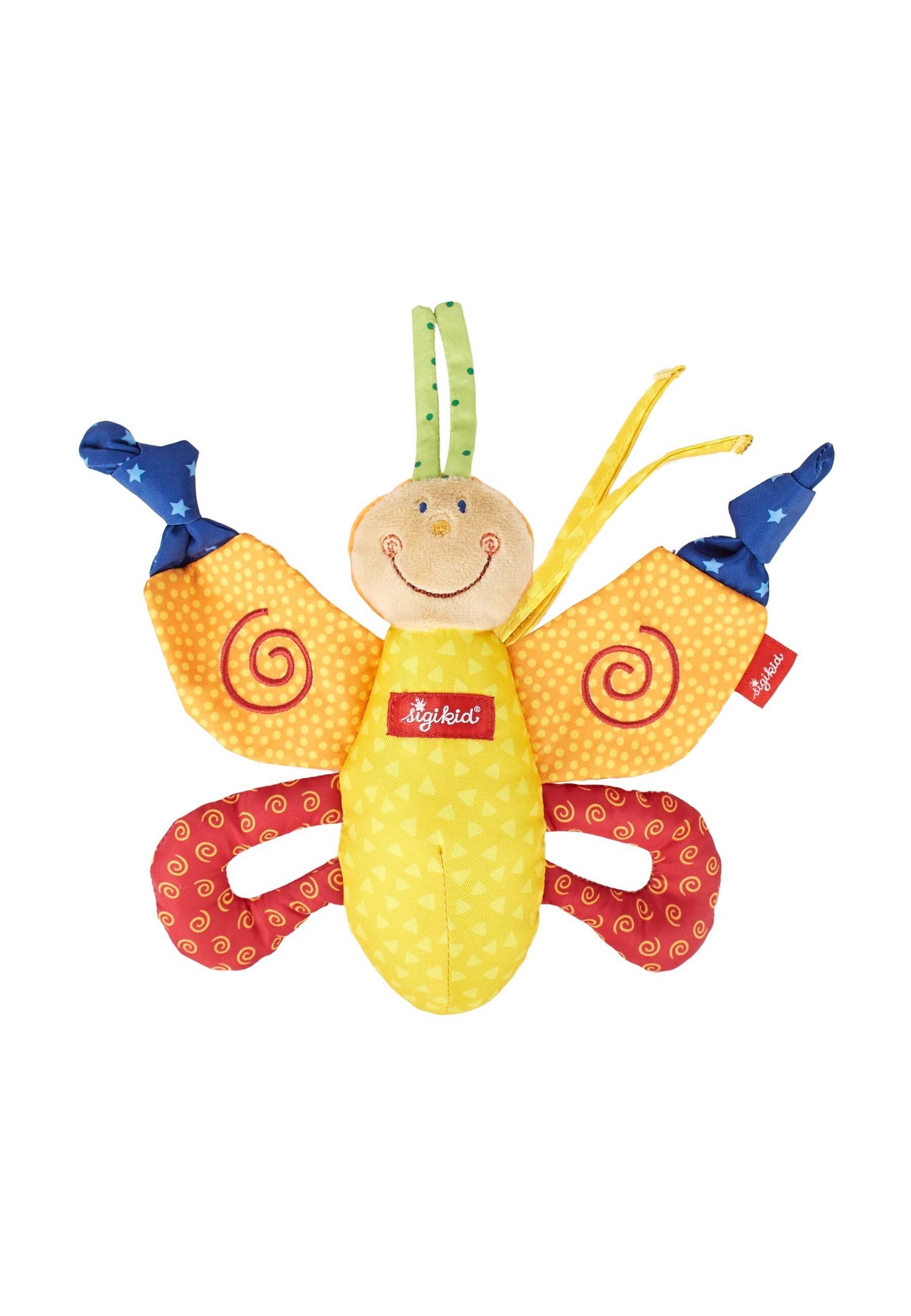 Sigikid Greifspielzeug Aktiv-Greifling Schmetterling PlayQ (1-tlg)