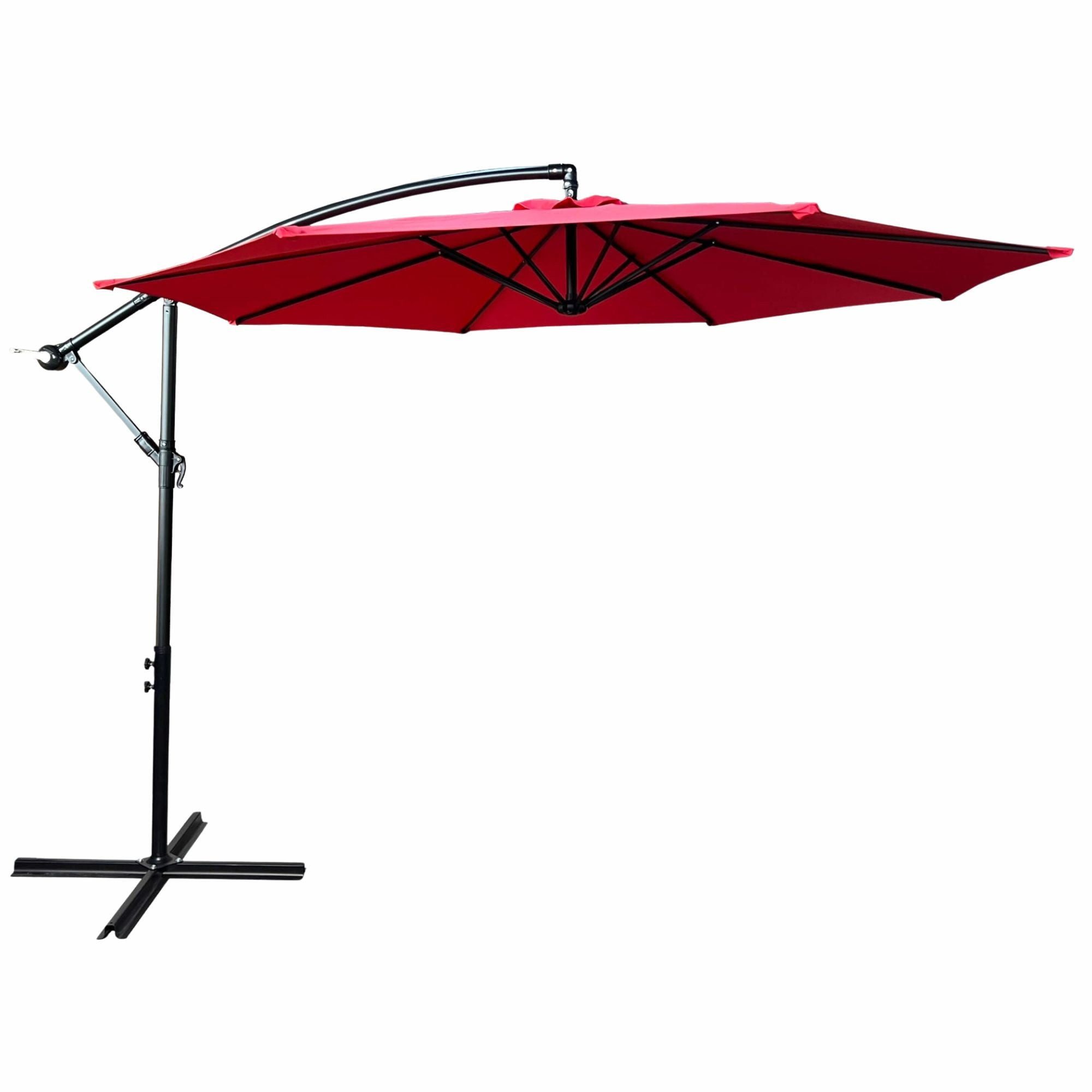 Raumhirsch Furniture Sonnensegel Ampelschirm, Gartenschirm mit UV-Schutz, Sonnenschirm, (pflegeleicht & langlebig), (verschiedene Farben - Maße: 300x300cm)