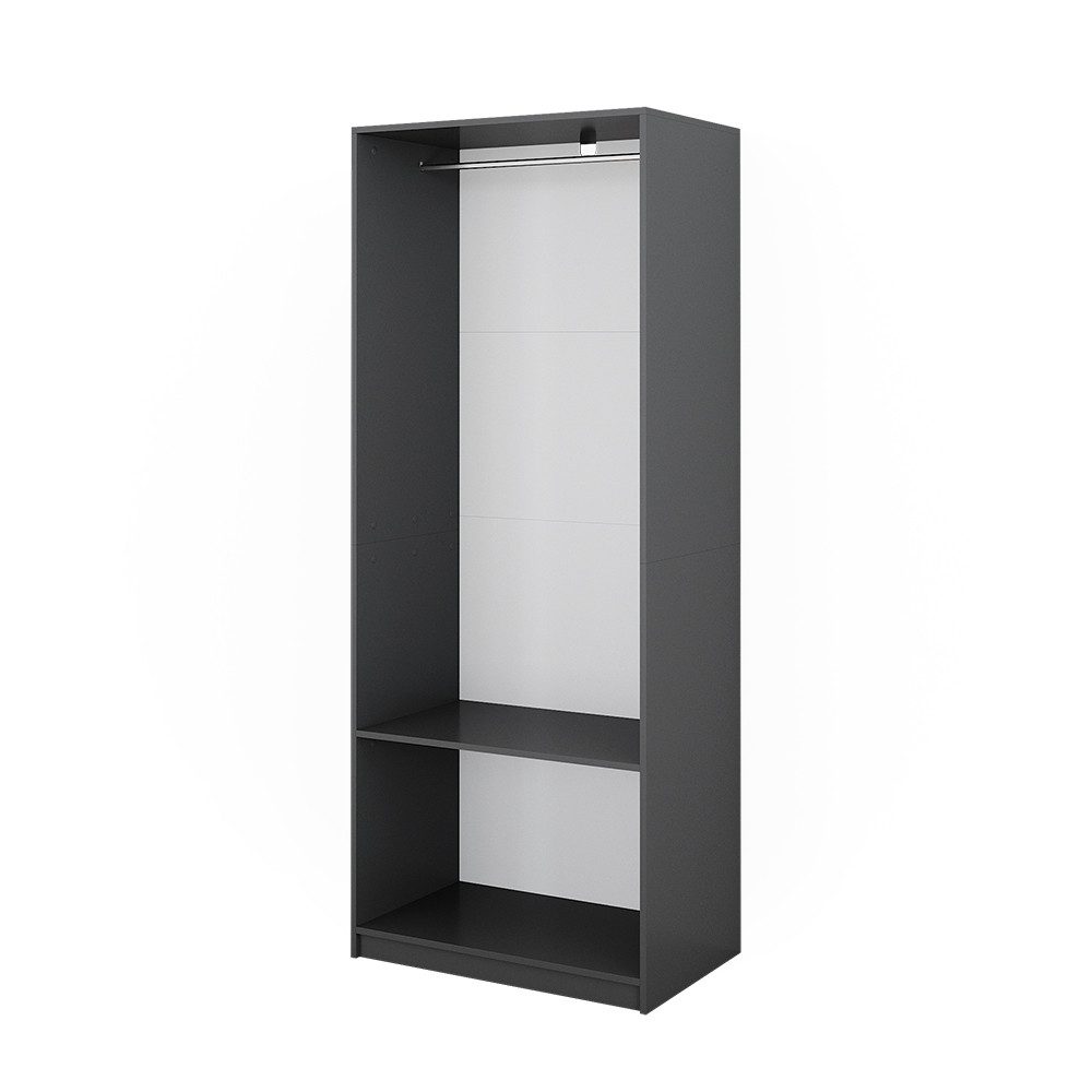 Vicco Kleiderschrank Elmo, Anthrazit, 80 x günstig online kaufen