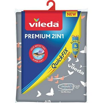 Vileda Bügelbrett Vileda Bügelbrettbezug Premium 2-in-1