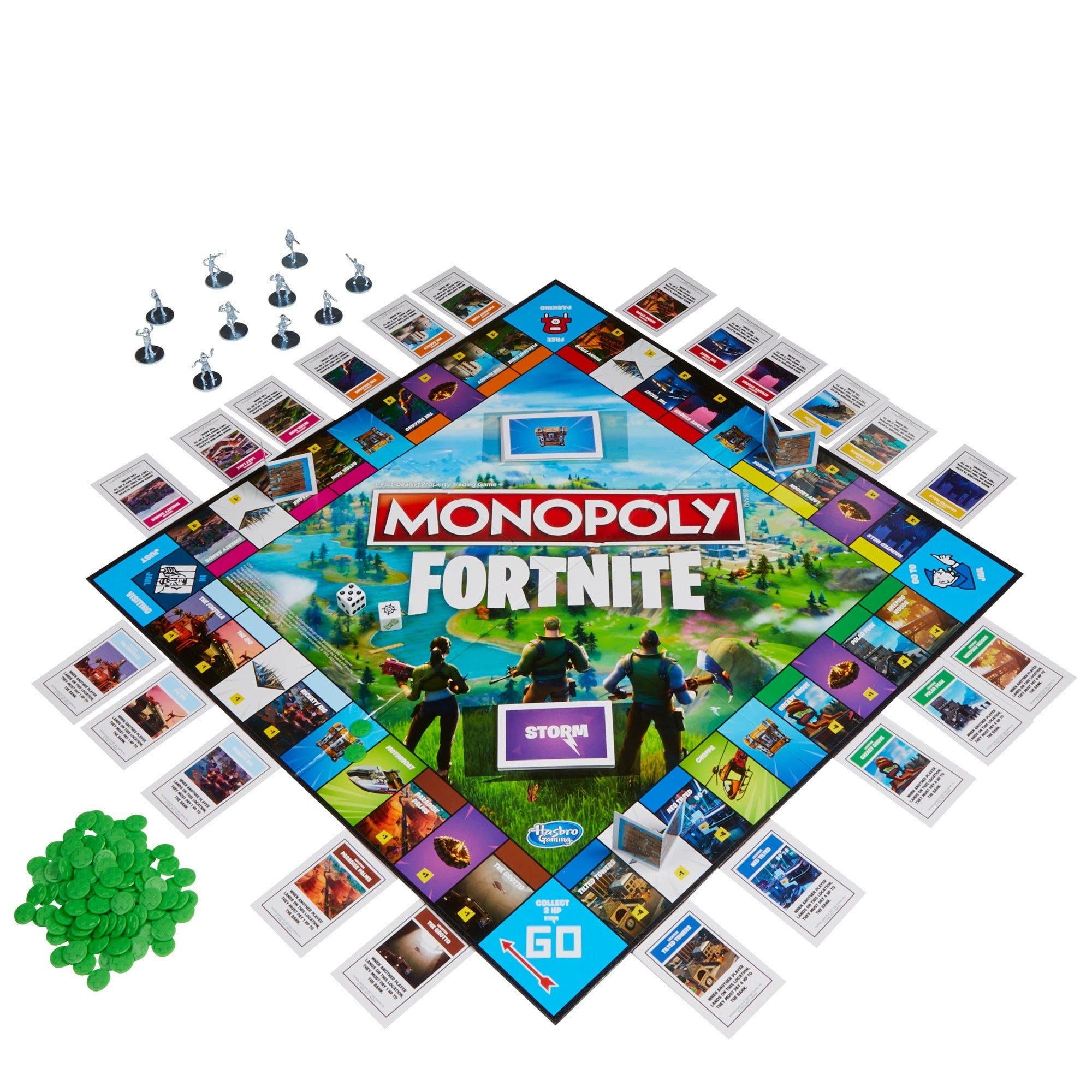 Hasbro Spiel, »Fortnite Brettspiel Monopoly *Englische Version*«