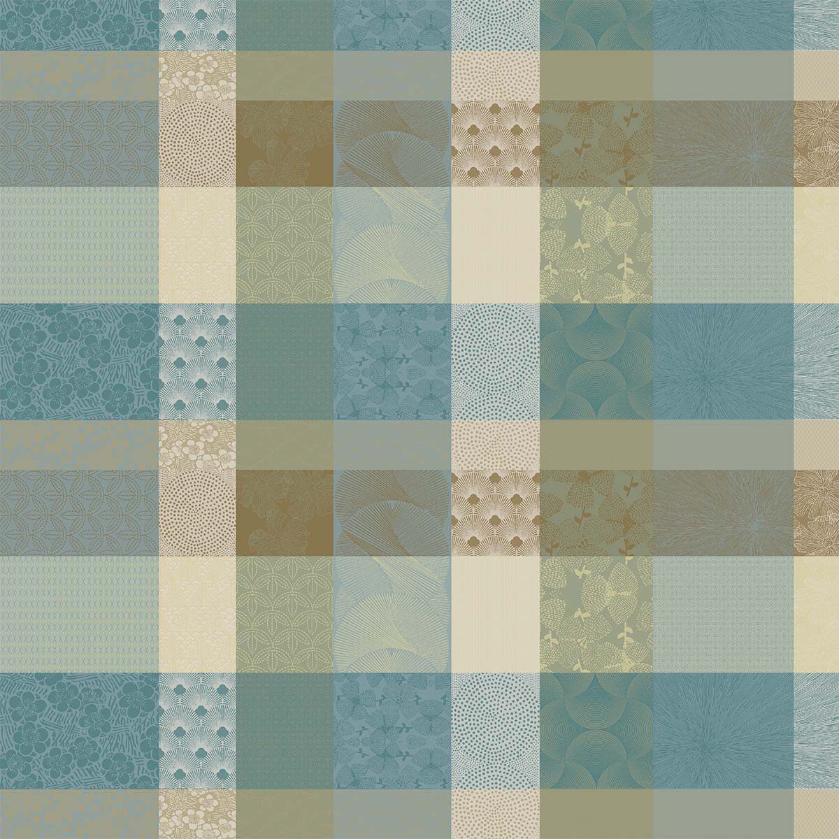 Garnier Thiebaut Tischdecke Garnier-Thiebaut Tischwäschekollektion Mille Zen, jacquard-gewebt
