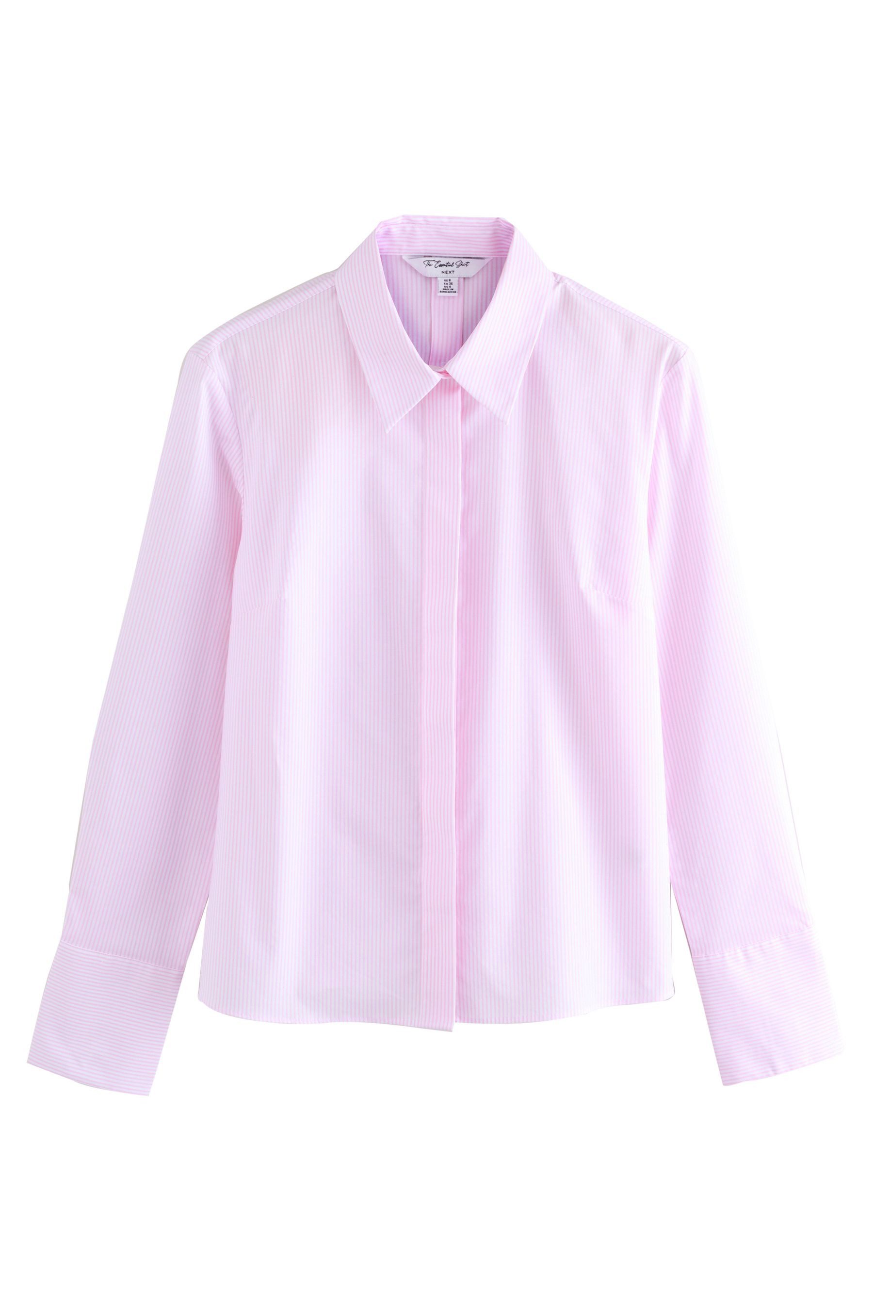 Next Langarmhemd Körpernahes Essential Langarmshirt mit Stretch (1-tlg) günstig online kaufen