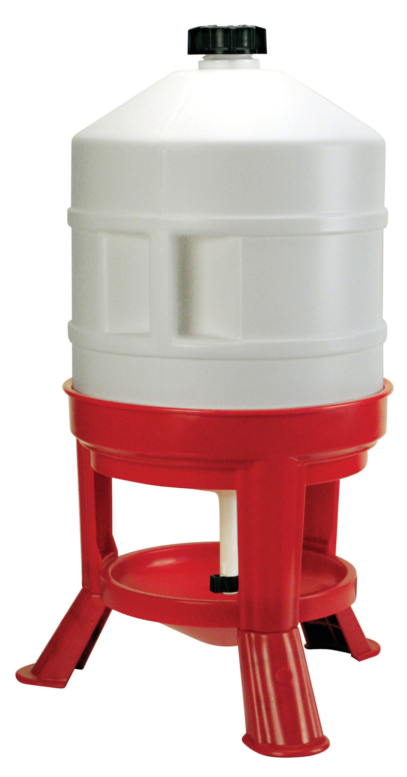 Wasserspender Geflügeltränke 30 Liter GOLD Höhe 70 cm tragbar