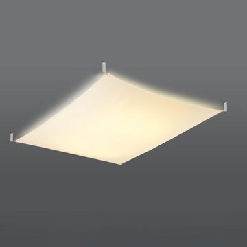 SOLLUX lighting Deckenleuchte LUNA, LED fest integriert, Warmweiß, Verteiltes Licht