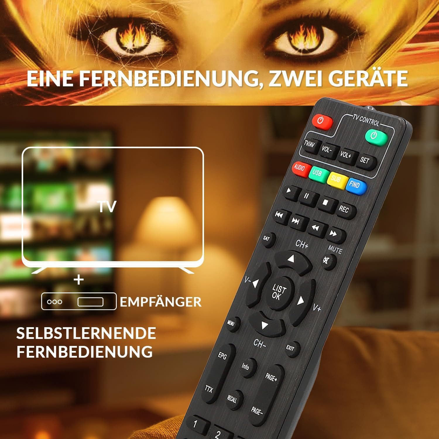 Comag HD45 Digitaler HD Sat Receiver FULL HD HDTV DVB-S2 HDMI SCART USB Satellitenreceiver – Bild 5 von 5