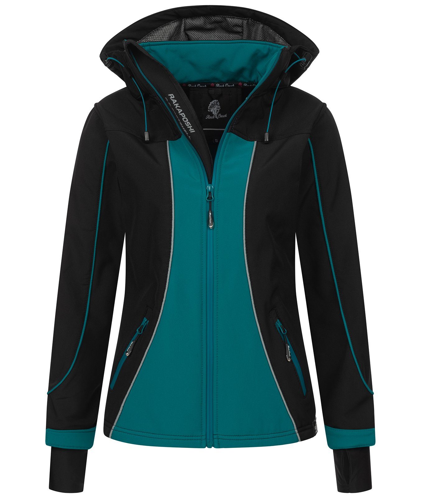 Rock Creek Softshelljacke Damen Softshelljacke Wanderjacke günstig online kaufen