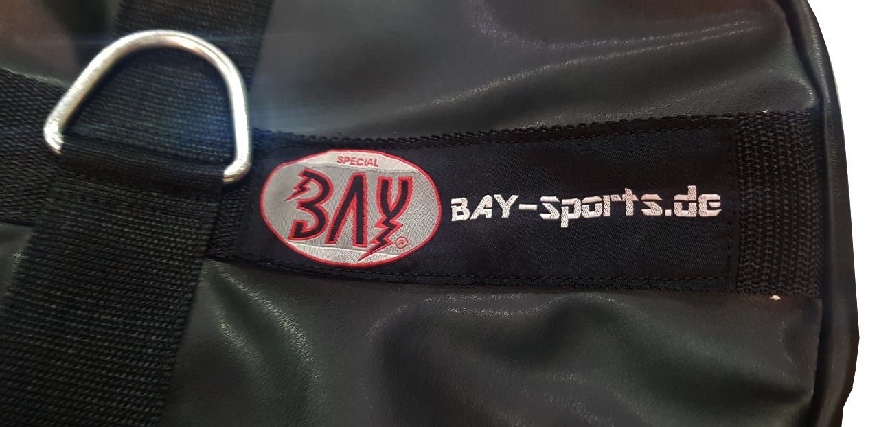 BAY-Sports Boxsack Bodenanker Bodenanker - Schrauben Speedball Kilo schwarz, Punchingball - Befestigung Doppelendball ohne fertig 6 gefüllt