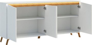 INOSIGN Sideboard ALADINO, Breite 184 cm, komplett Hochglanz, ohne Beleuchtung