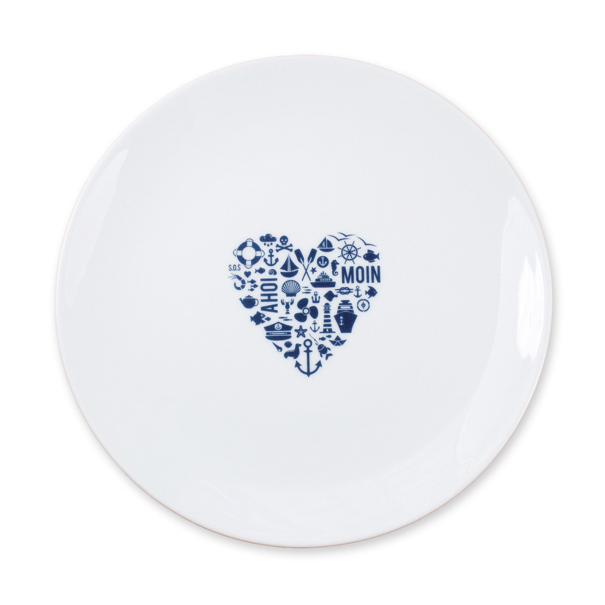 Bow & Hummingbird Teller Porzellanteller Nordisch by Heart