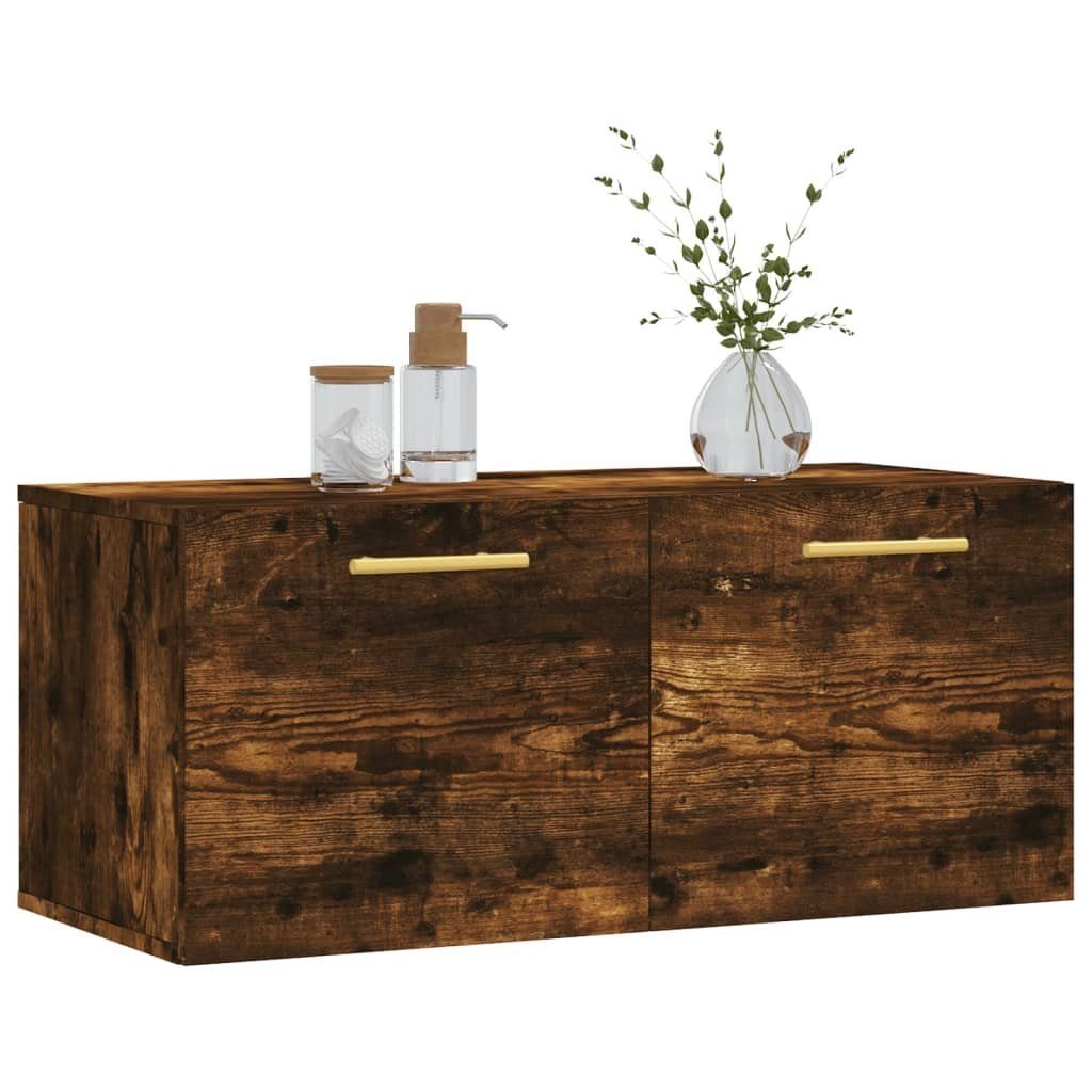 vidaXL Hängeschrank Wandschrank Räuchereiche 80x36,5x35 cm günstig online kaufen