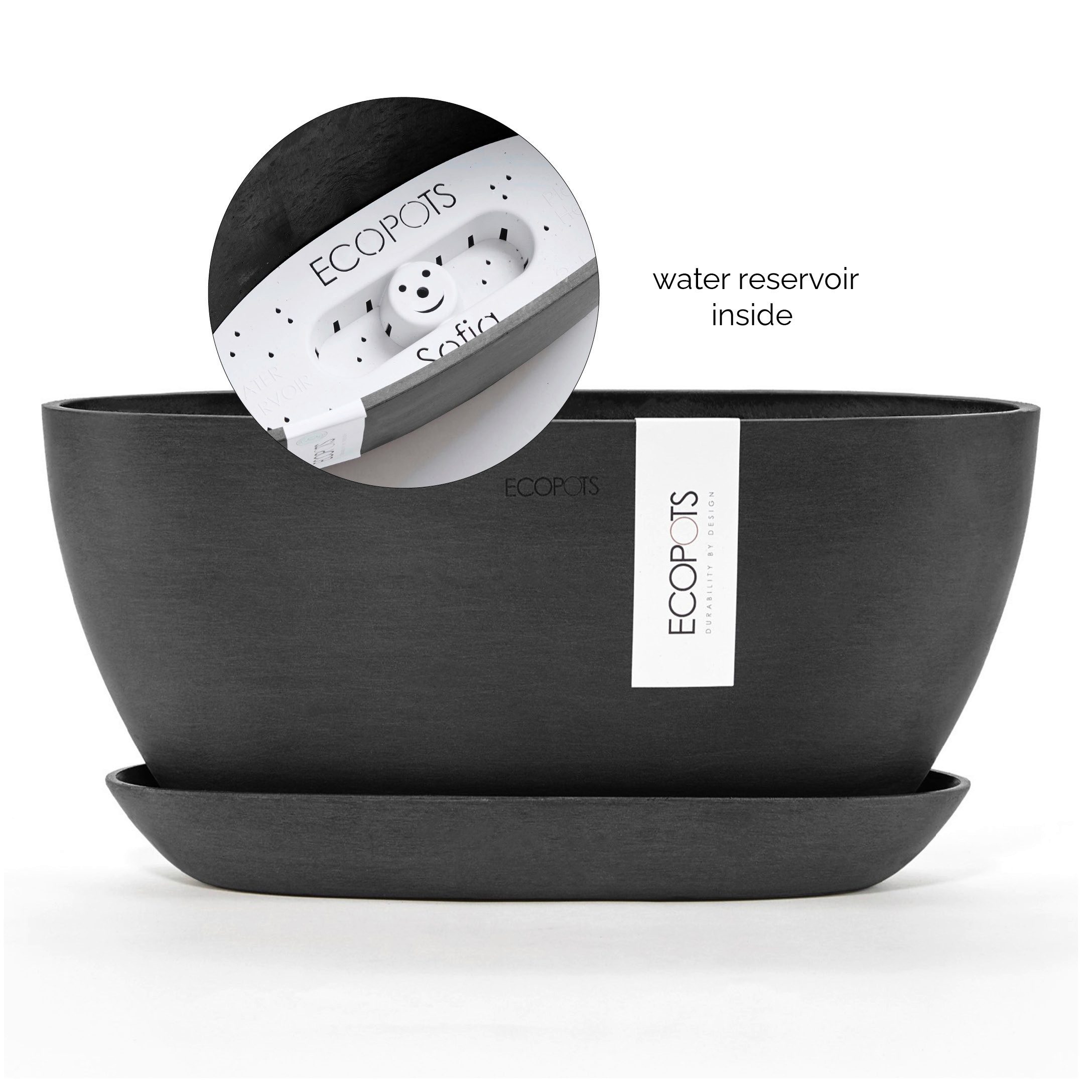 ECOPOTS Blumentopf Sofia (Set), mit passendem günstig online kaufen