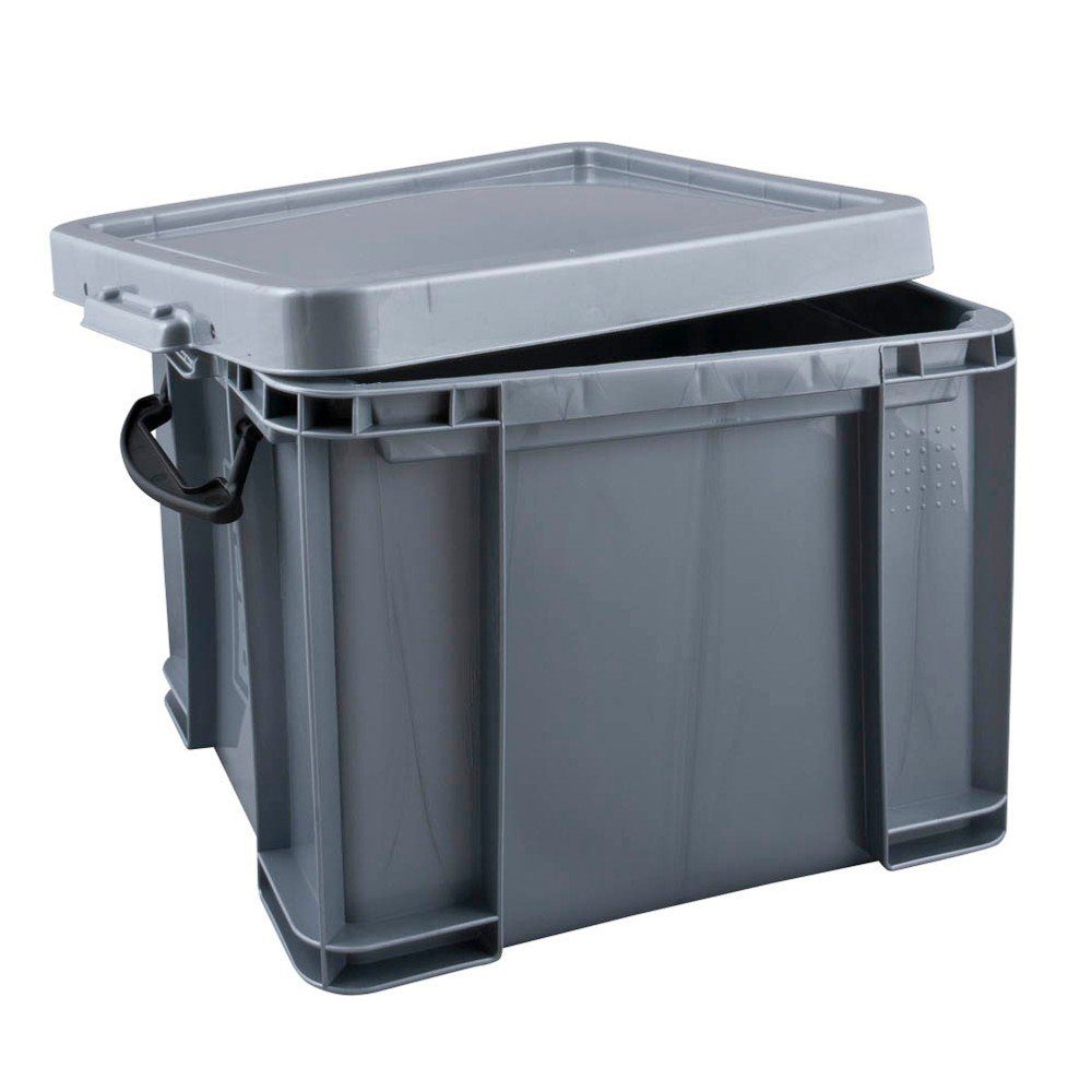 Aufbewahrungsbox Really Useful Box Aufbewahrungsbox 35l silber