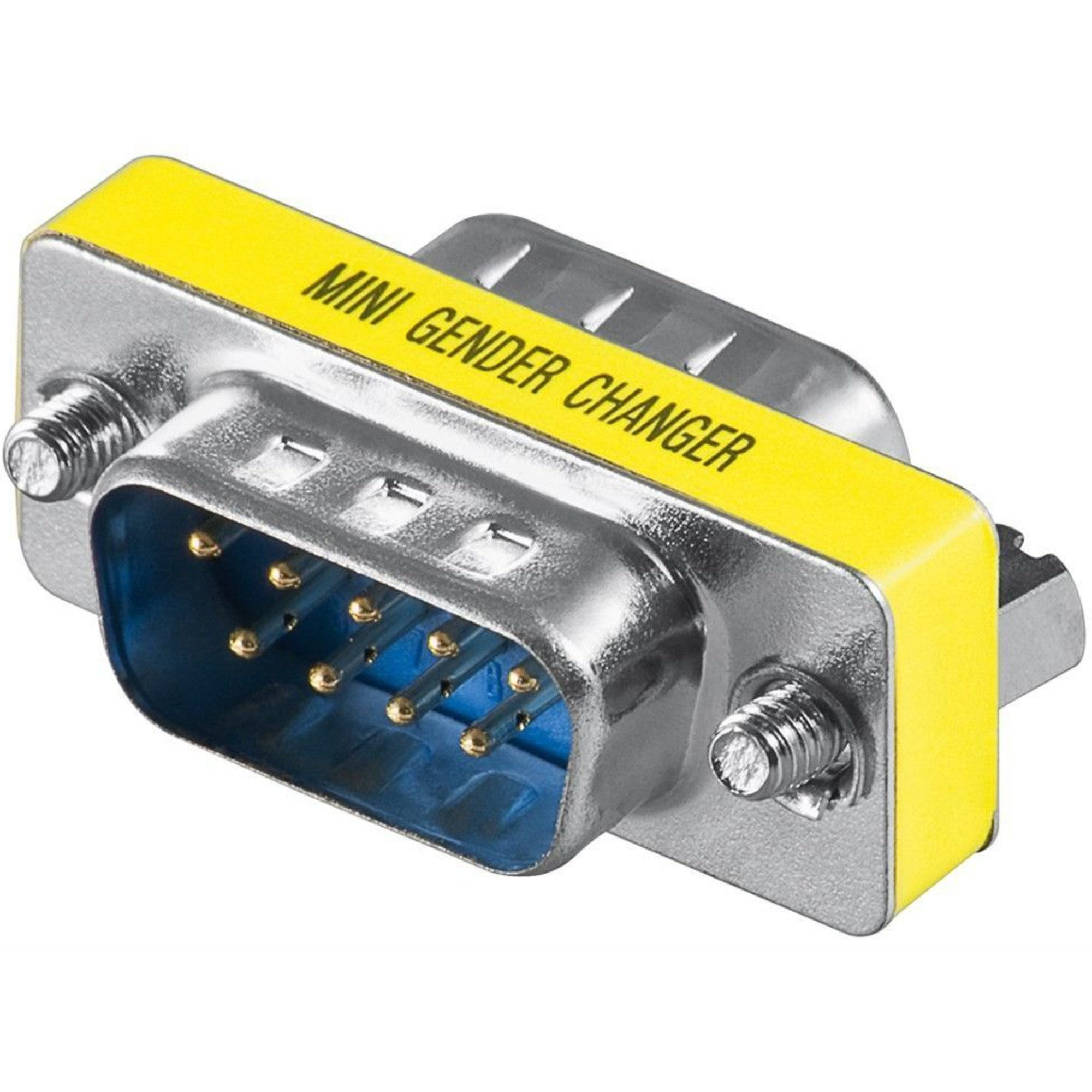 goobay Mini-Gender-Changer 9polig Stecker > Adapter
