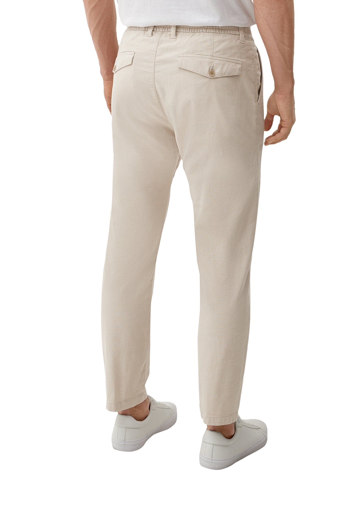 s.Oliver Stoffhose Stoffhose mit geradem Bein