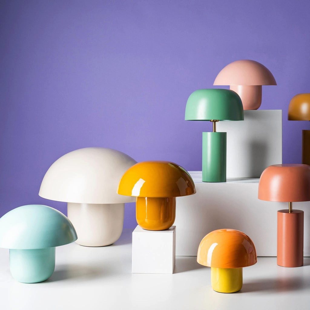 Kare Design Tischleuchte Mushroom, ohne Leuchtmittel günstig online kaufen