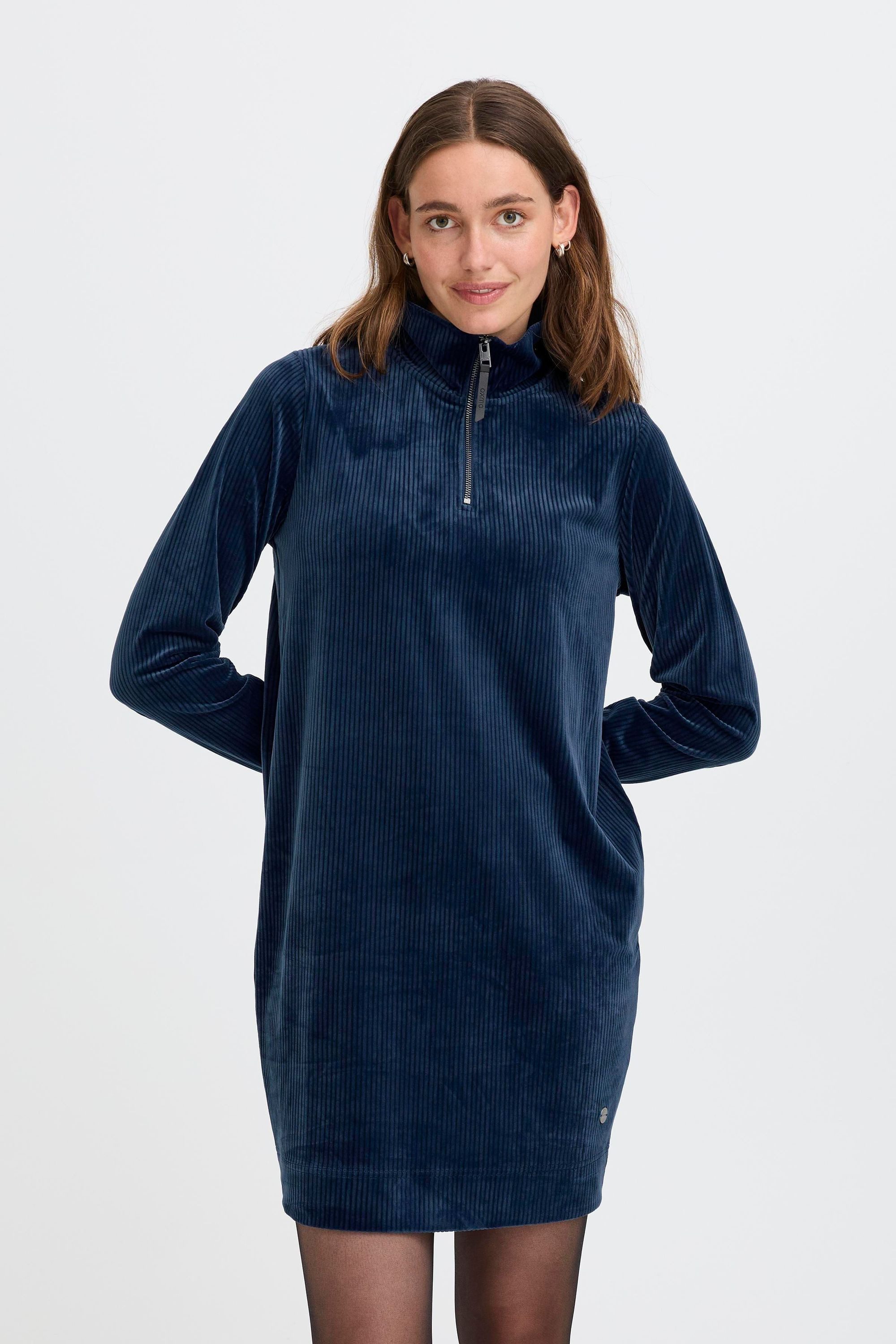 Sweatkleid OXEBBA HALFZIP DRESS