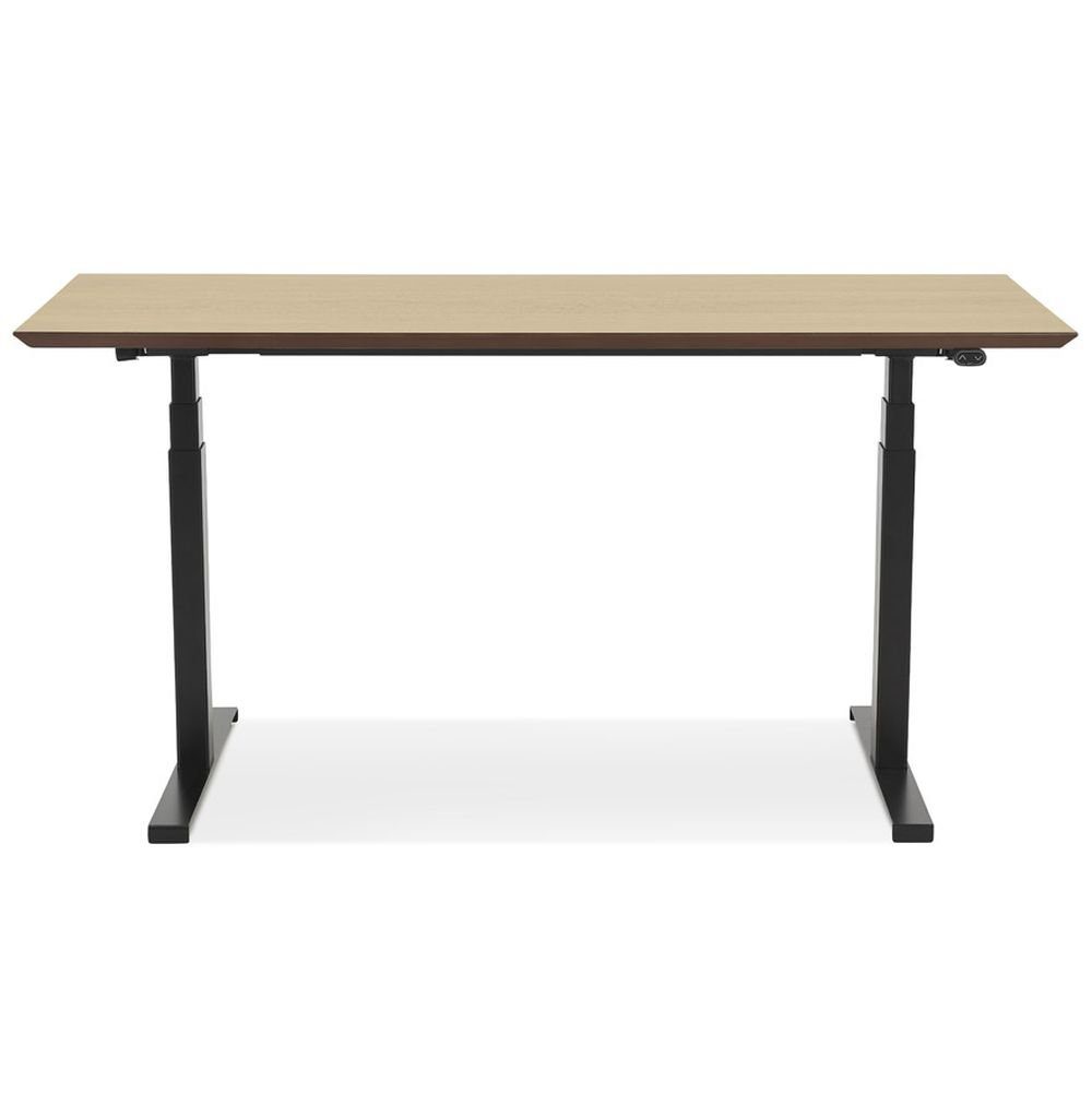 Laptoptisch DESIGN SEITENBU (Braun) PC-Tisch Schreibtisch Büro KADIMA Helles Schreibtisch Holz