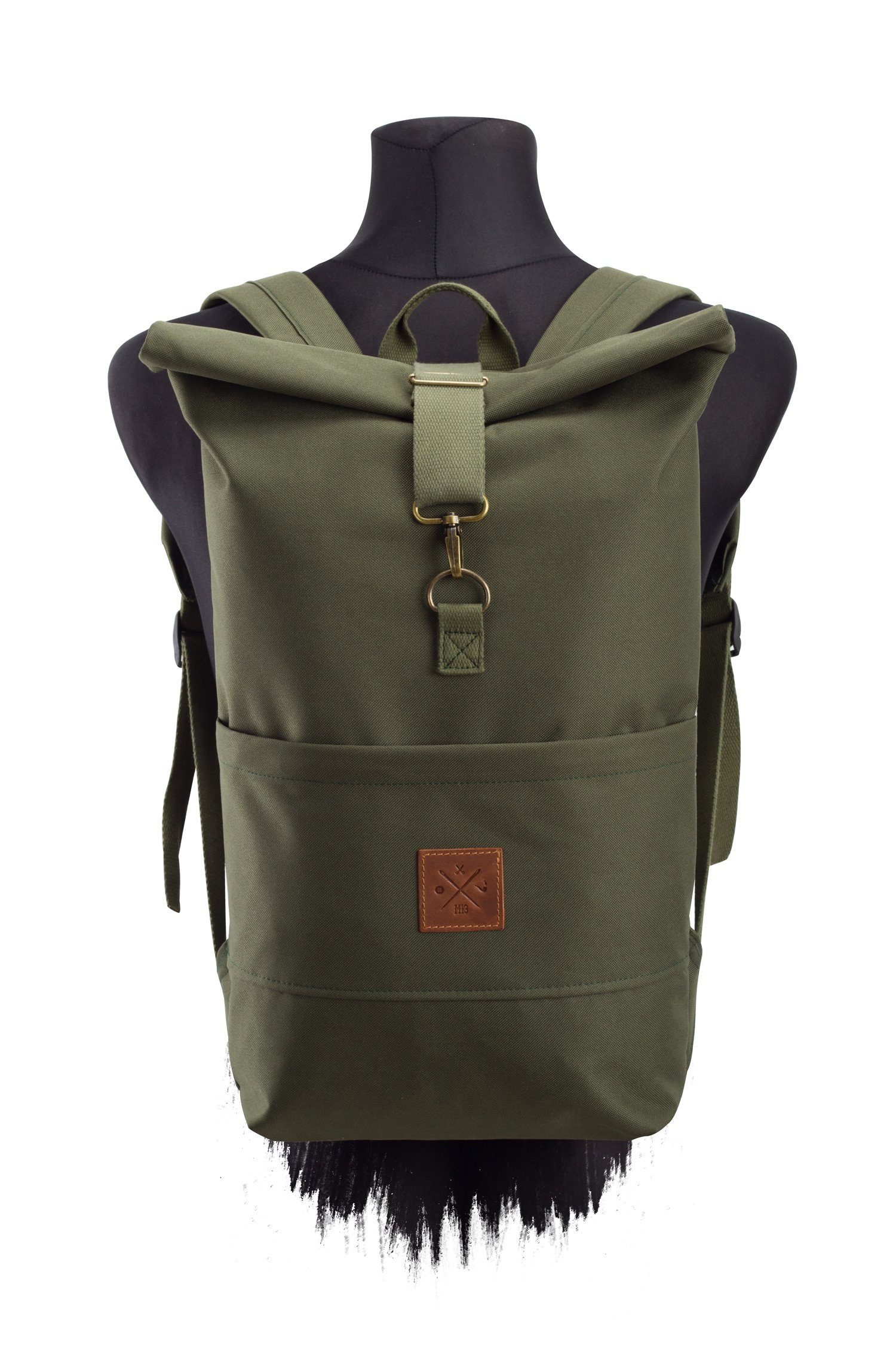 Manufaktur13 Tagesrucksack Roll-Top Backpack - Rucksack mit Rollverschluss, wasserabweisend