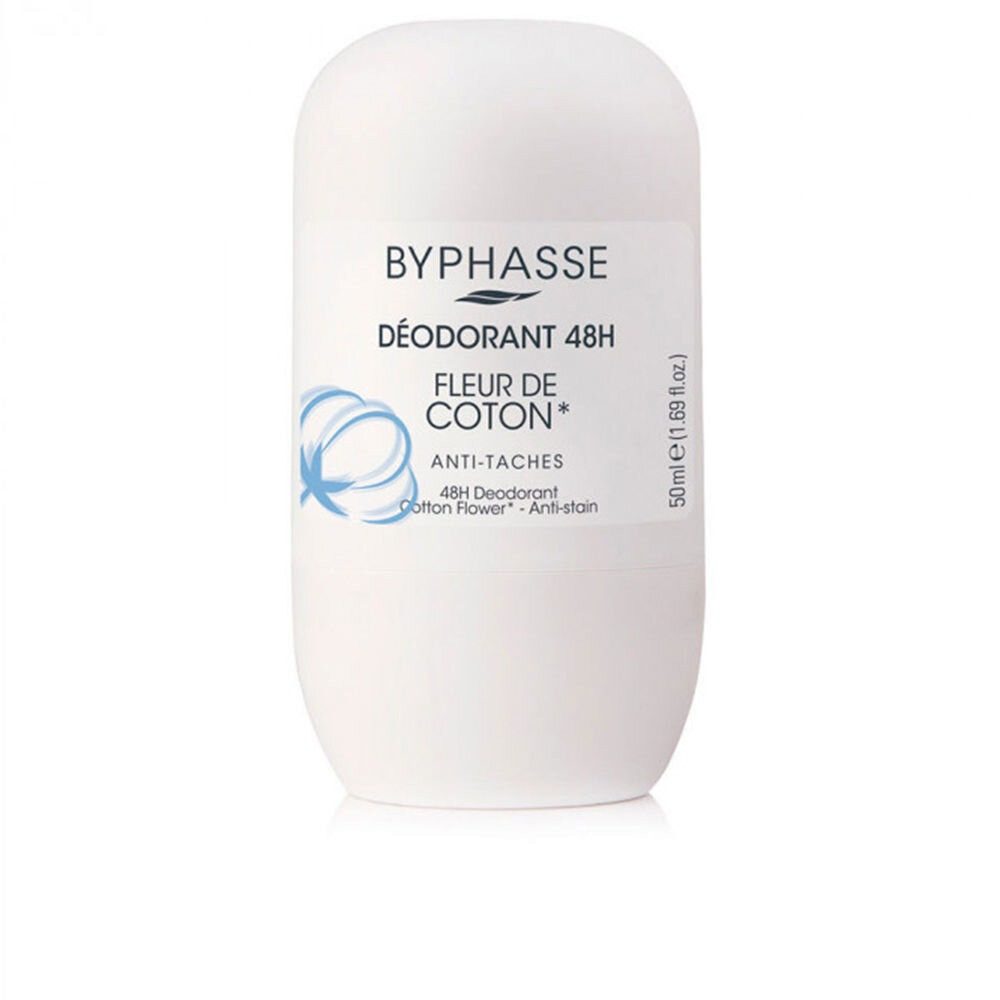 Byphasse Deo-Roller Desodorante 24h Flor De Algodón