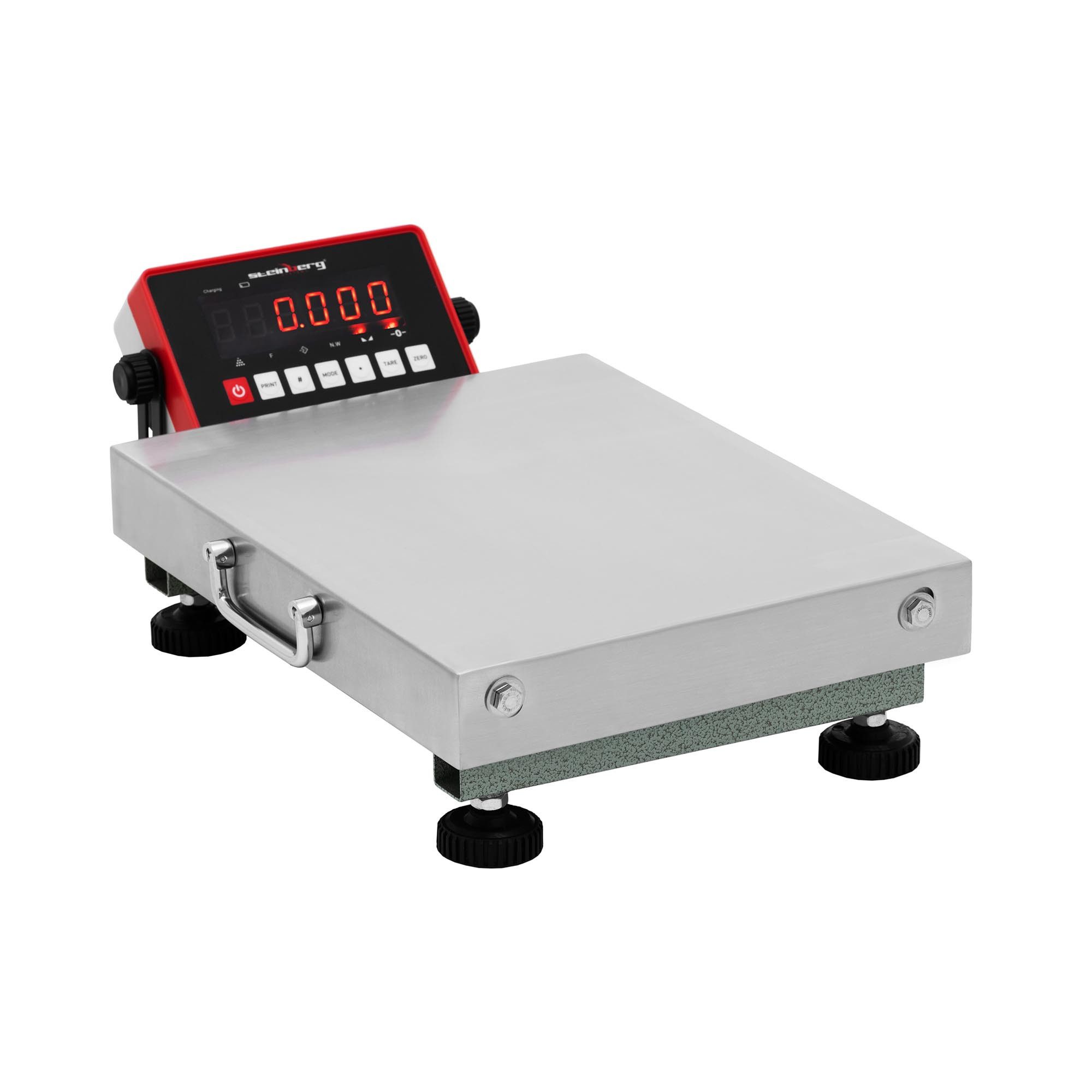 Steinberg Systems Präzisionswaage 30 kg / 0,005 kg Plattformwaage Industriewaage Bodenwaage Marktwaage
