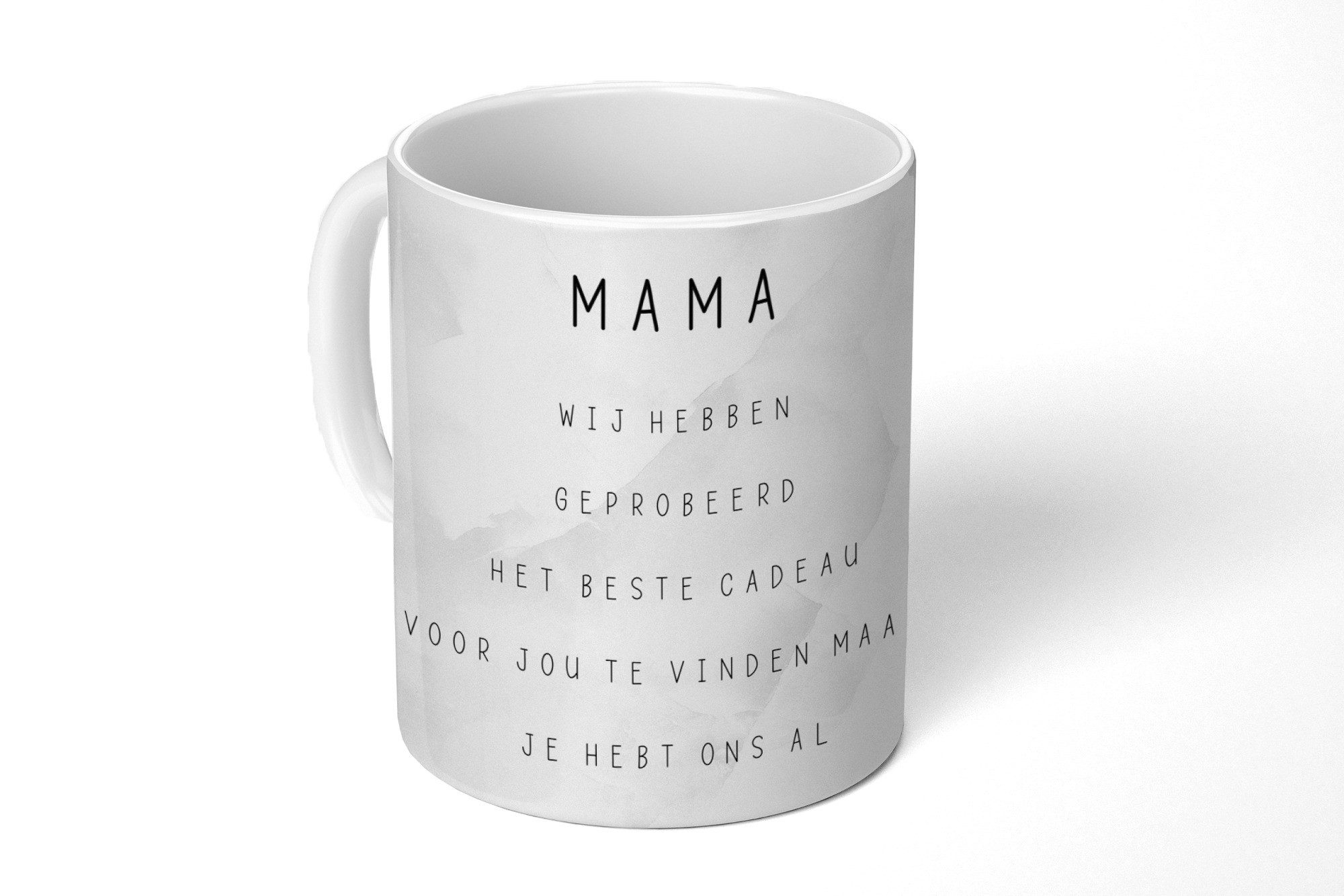 MuchoWow Tasse Tasse Kaffeetasse Kaffeebecher 350 ml Sprüche - Zitate Mama Du hast, 1-tlg., Tasse, Tasse Geschenk Becher Kaffeetasse