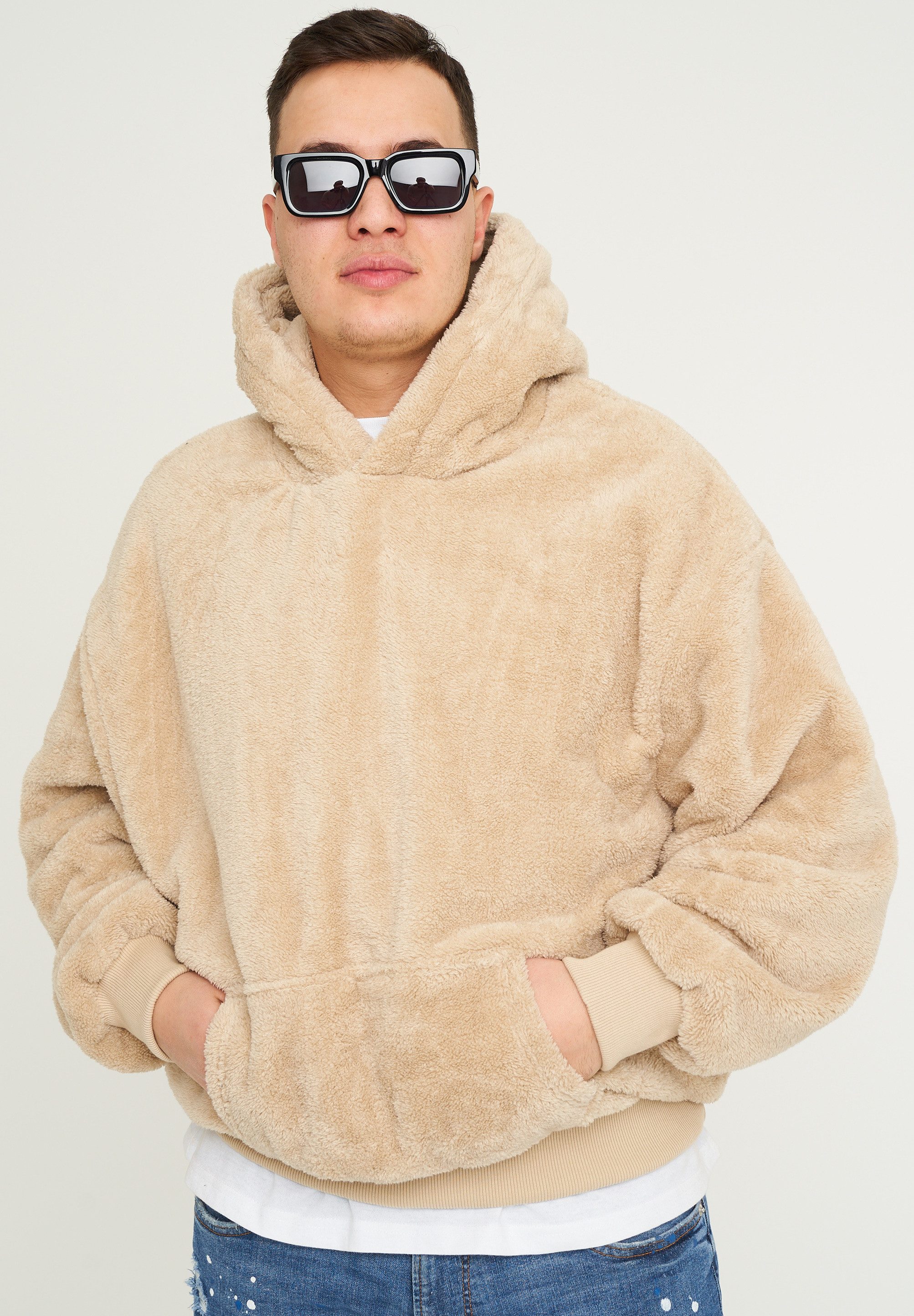 SOULSTAR Hoodie S2KELME Herren Oversize Kapuzenpullover günstig online kaufen