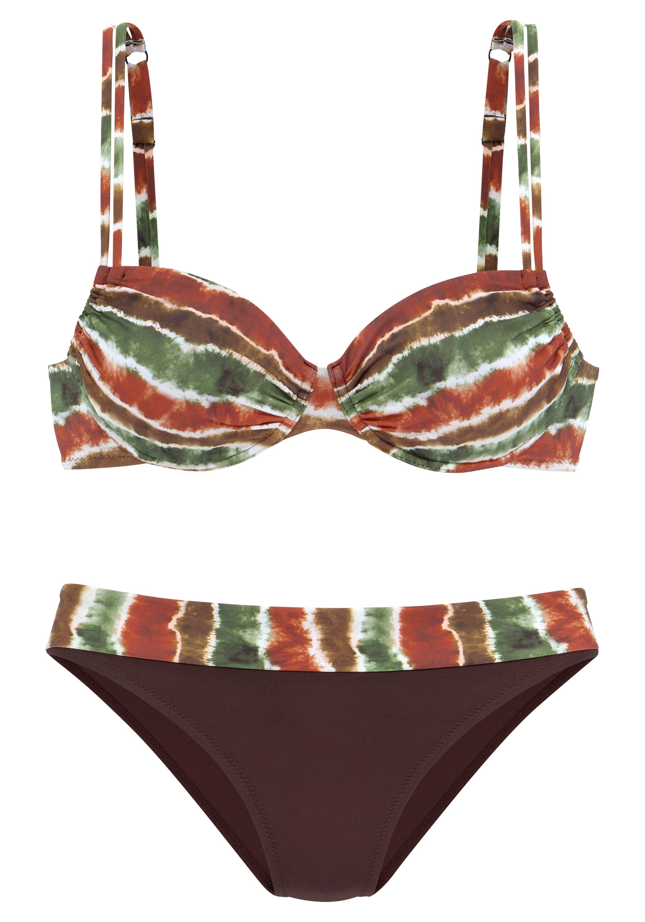 JETTE Bügel-Bikini in Batik-Optik günstig online kaufen