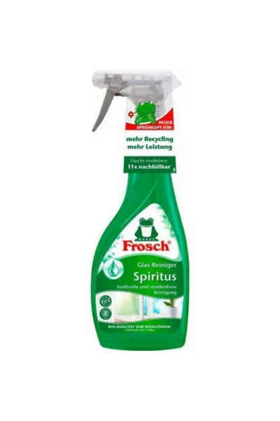 FROSCH Frosch Spiritus Glasreiniger WC-Reiniger (Packung, [1-St. Einzel 0,5 l)