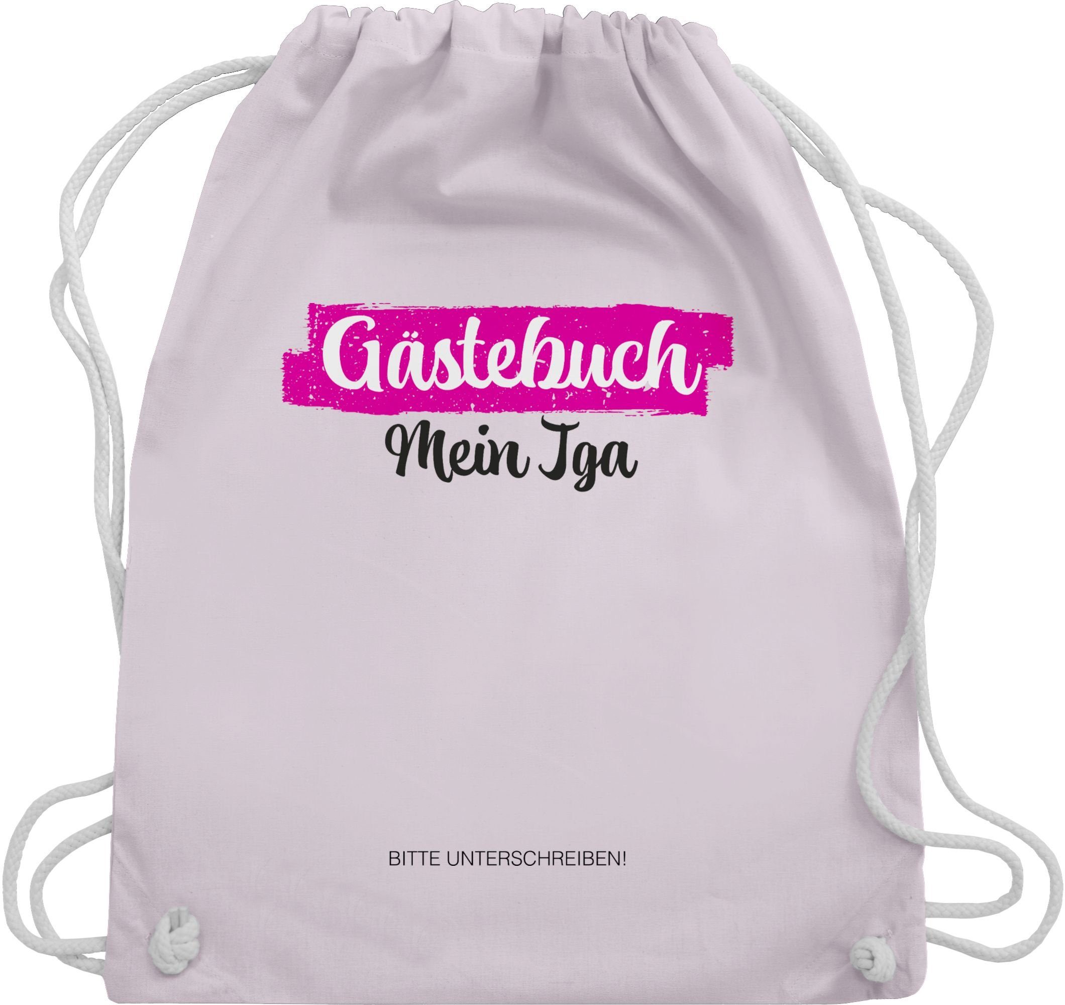 Turnbeutel JGA Gästebuch I Gästeliste Unterschreiben