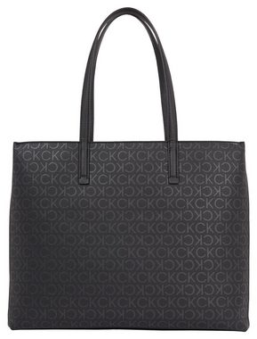 Calvin Klein Shopper CK MUST SHOPPER MD_EPI MONO, mit dekorativem Anhänger Handtasche Damen Tasche Damen Henkeltasche