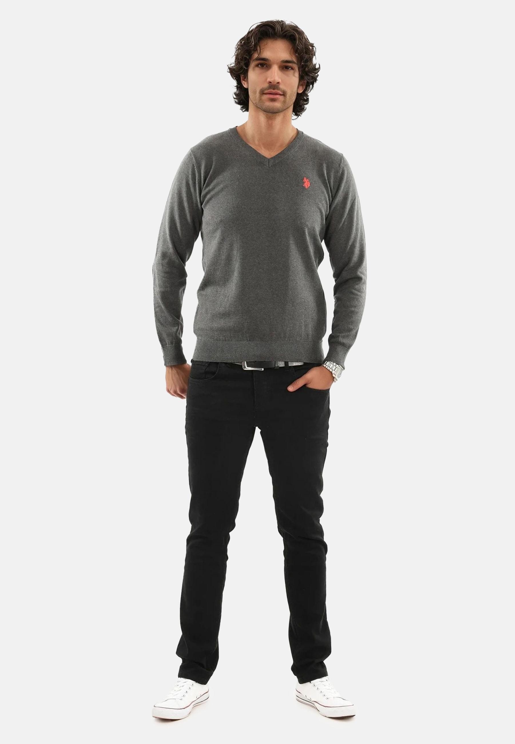 U.S. Polo Assn. V-Ausschnitt-Pullover Pullover USPhil – Herren V-Neck Class günstig online kaufen