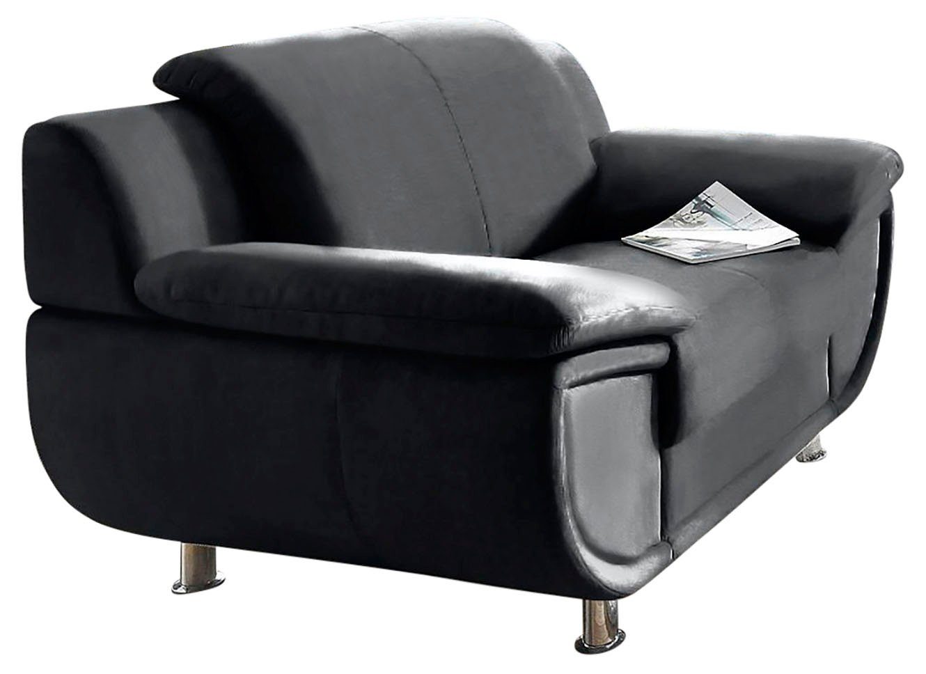 TRENDMANUFAKTUR Sessel Rondo, Breite 121 cm, günstig online kaufen