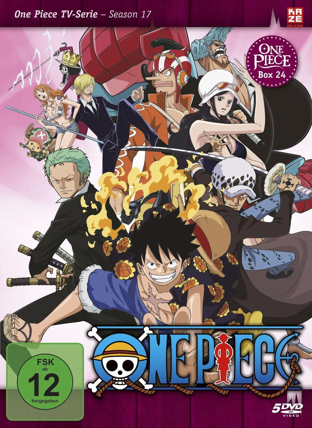 DVD One Piece - TV-Serie - Box 24 (Episoden 716-746)