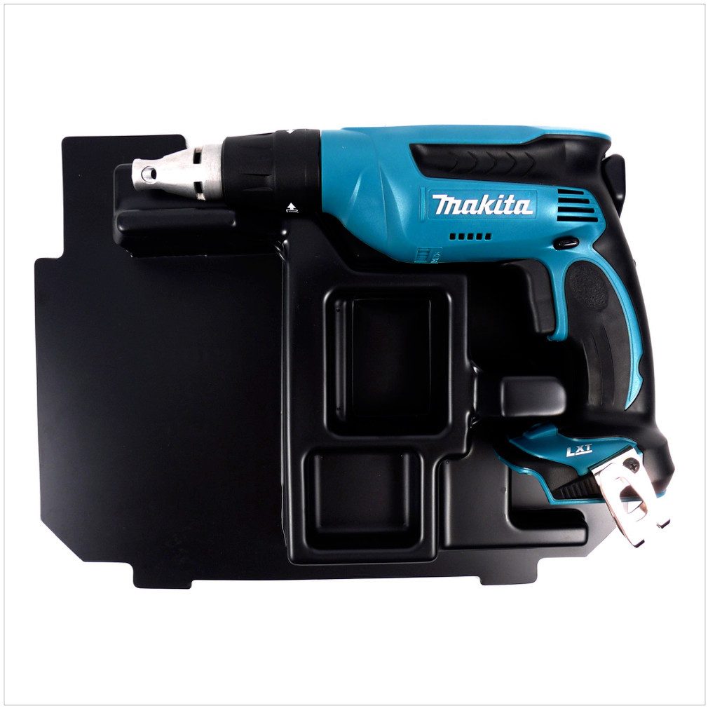 Makita Akku-Trockenbauschrauber DFS 451 ZE 18 V Li-ion Akku - Schnellbauschrauber mit Einlage