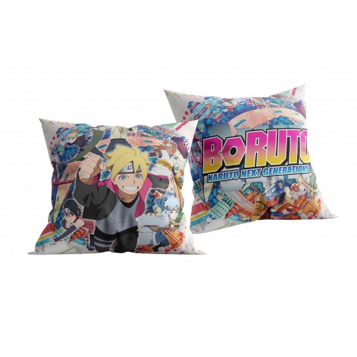 Boruto Dekokissen - Kuschelkissen (1 Stk) 40 x 40 cm aus Polyester