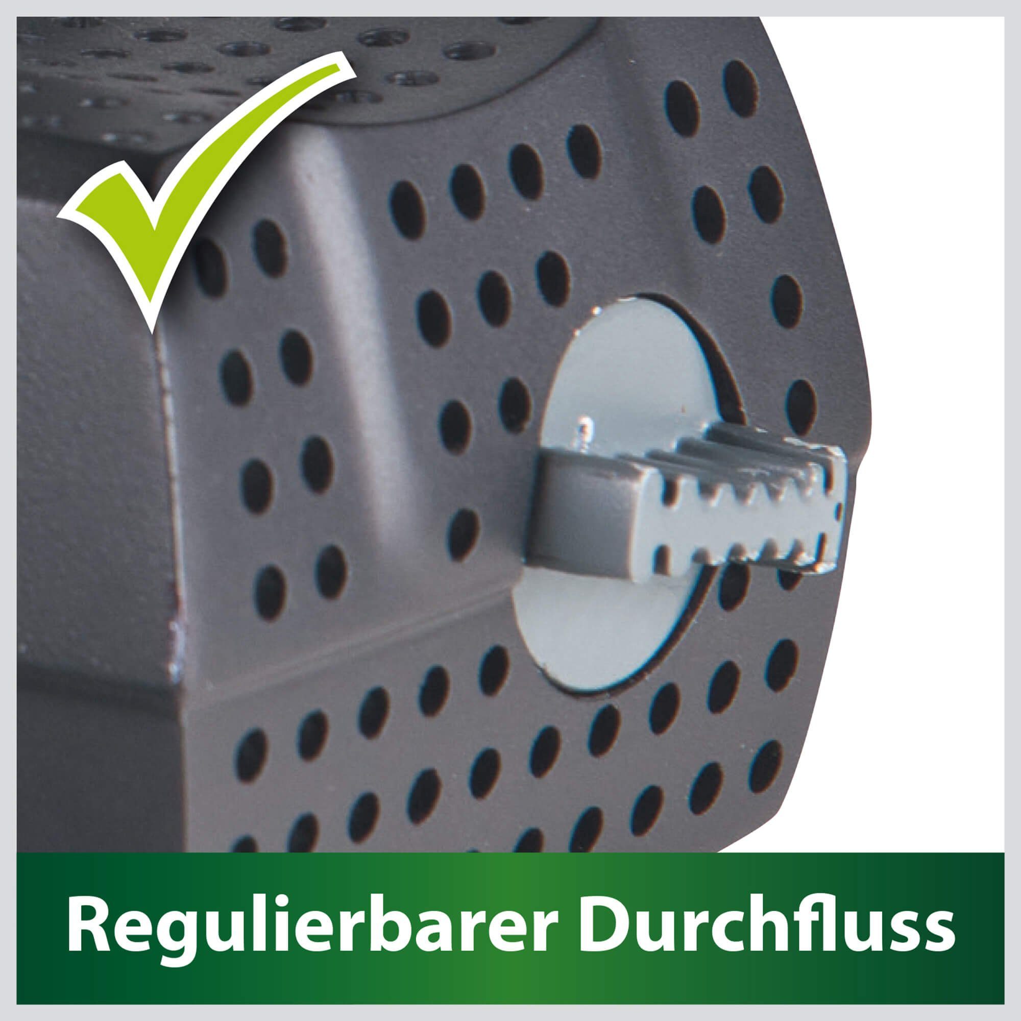 Heissner Teichpumpe Heissner Aqua Stark Multifunktionspumpe 1400 - 210 (Komplett-Set, 1-tlg) – Bild 5 von 5