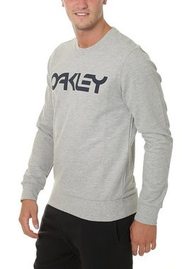 Oakley Sweatshirt OAKLEY B1B CREW NECK 472399 GREY PULLOVER SWEATSHIRT SWEATJACKE PULLI