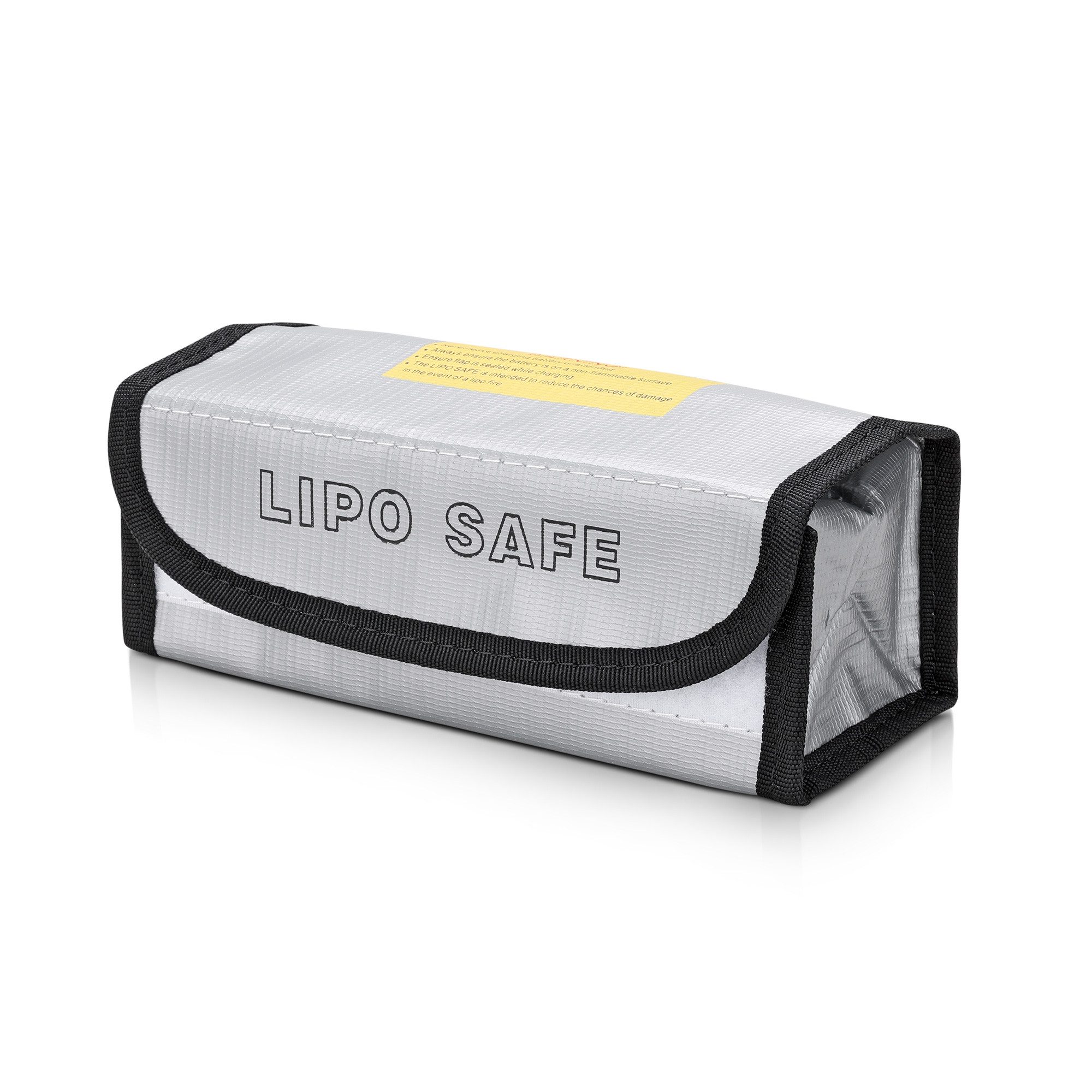 kwmobile Batteriebox kwmobile Akku Tasche Beutel - 18,5 x 7,5 x 6 cm LiPo Bag Tragetasche - (1 St), Akku Tasche LiPo Bag Batterie Beutel Schutz Transporttasche