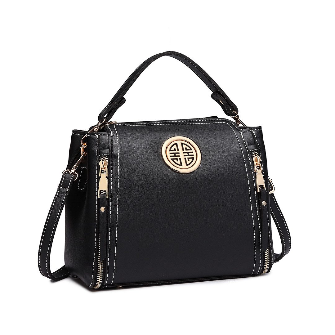 Miss Lulu Umhängetasche Elegante Damen Handtasche aus PU-Leder mit Henkel & günstig online kaufen