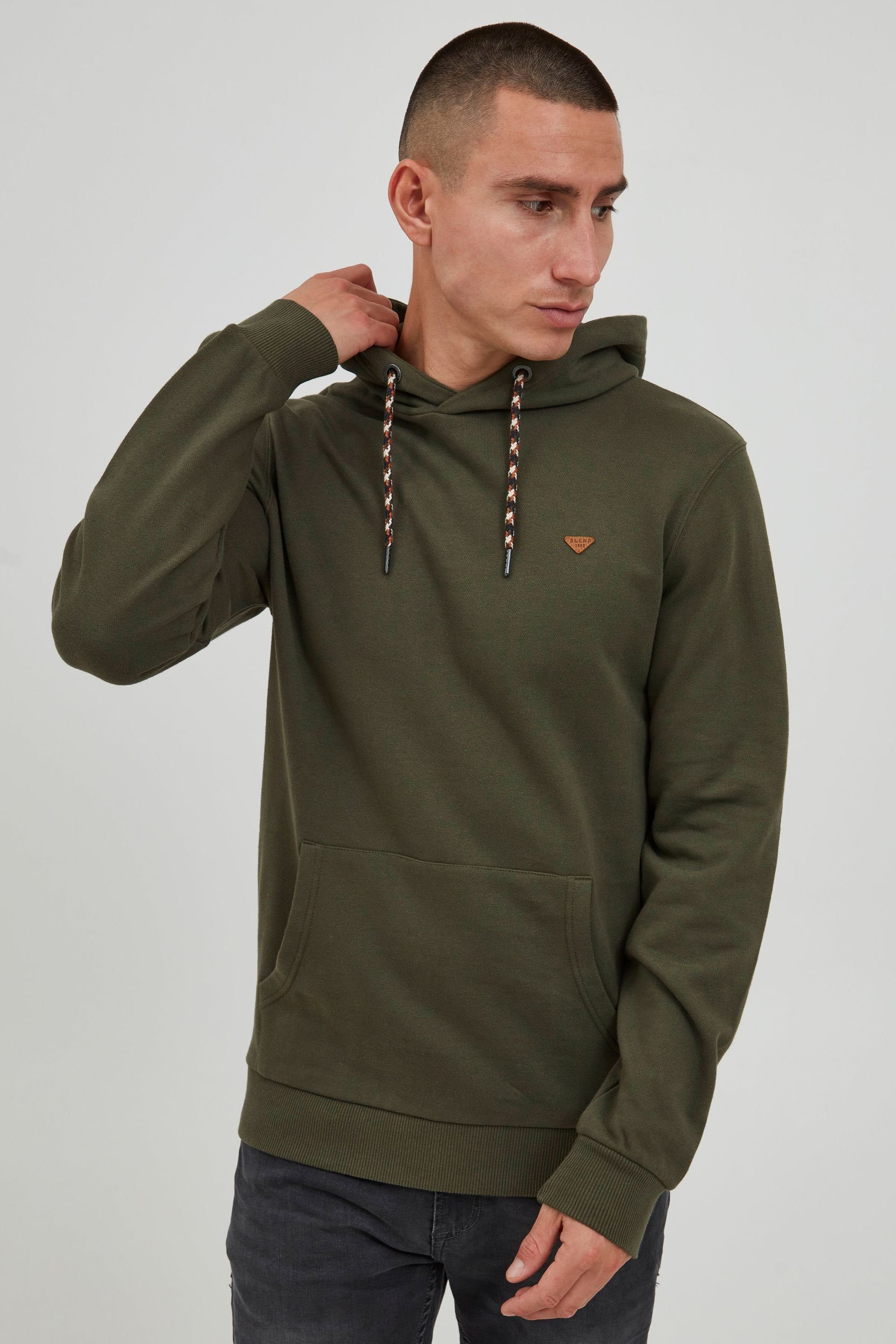 Blend Kapuzenpullover BHLobo Lässiger Hoodie mit Kapuze und Kängurutasche günstig online kaufen