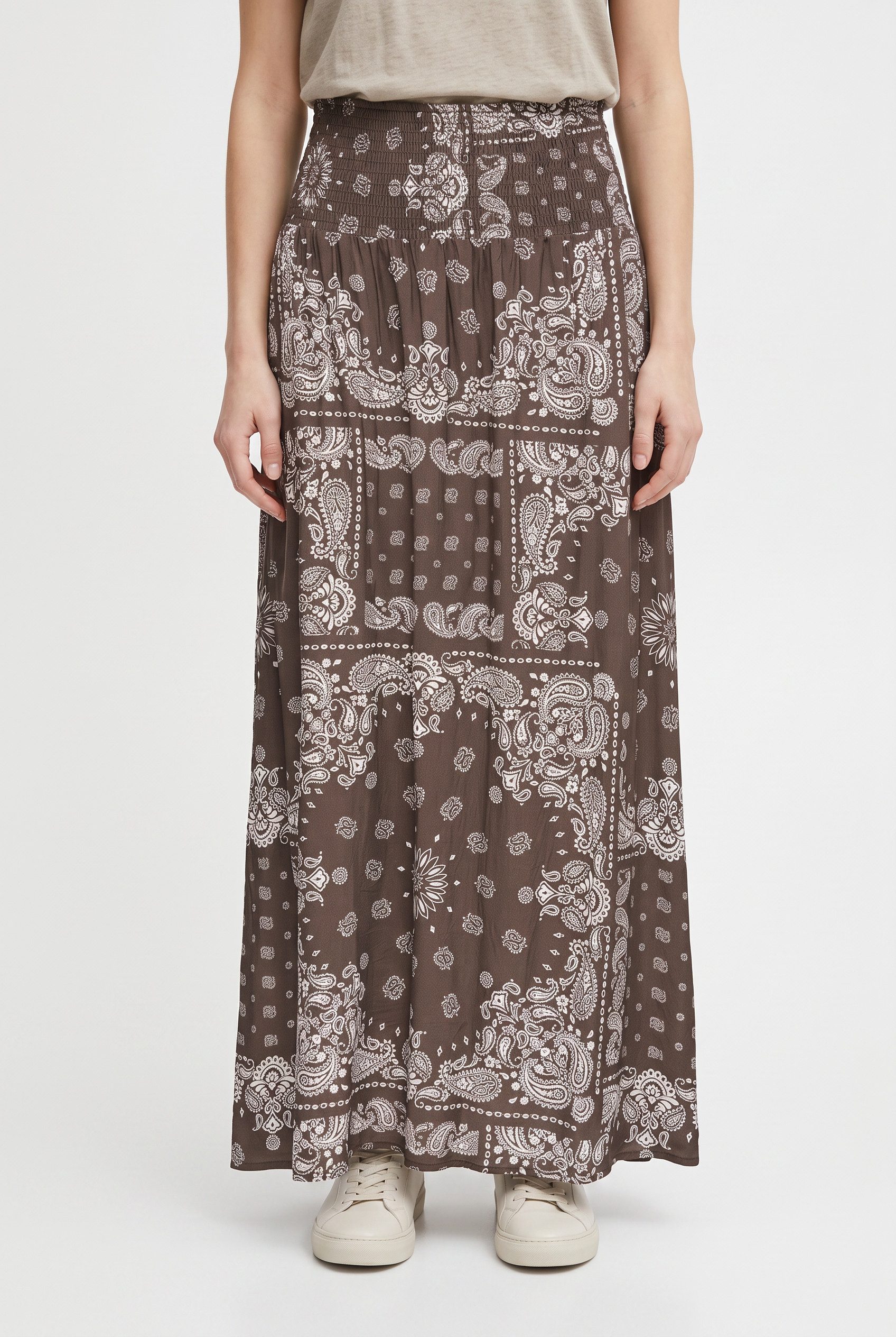 ONLY Maxirock ONLSAKI AMBEL LONG BAND SKIRT WVN Viskose
