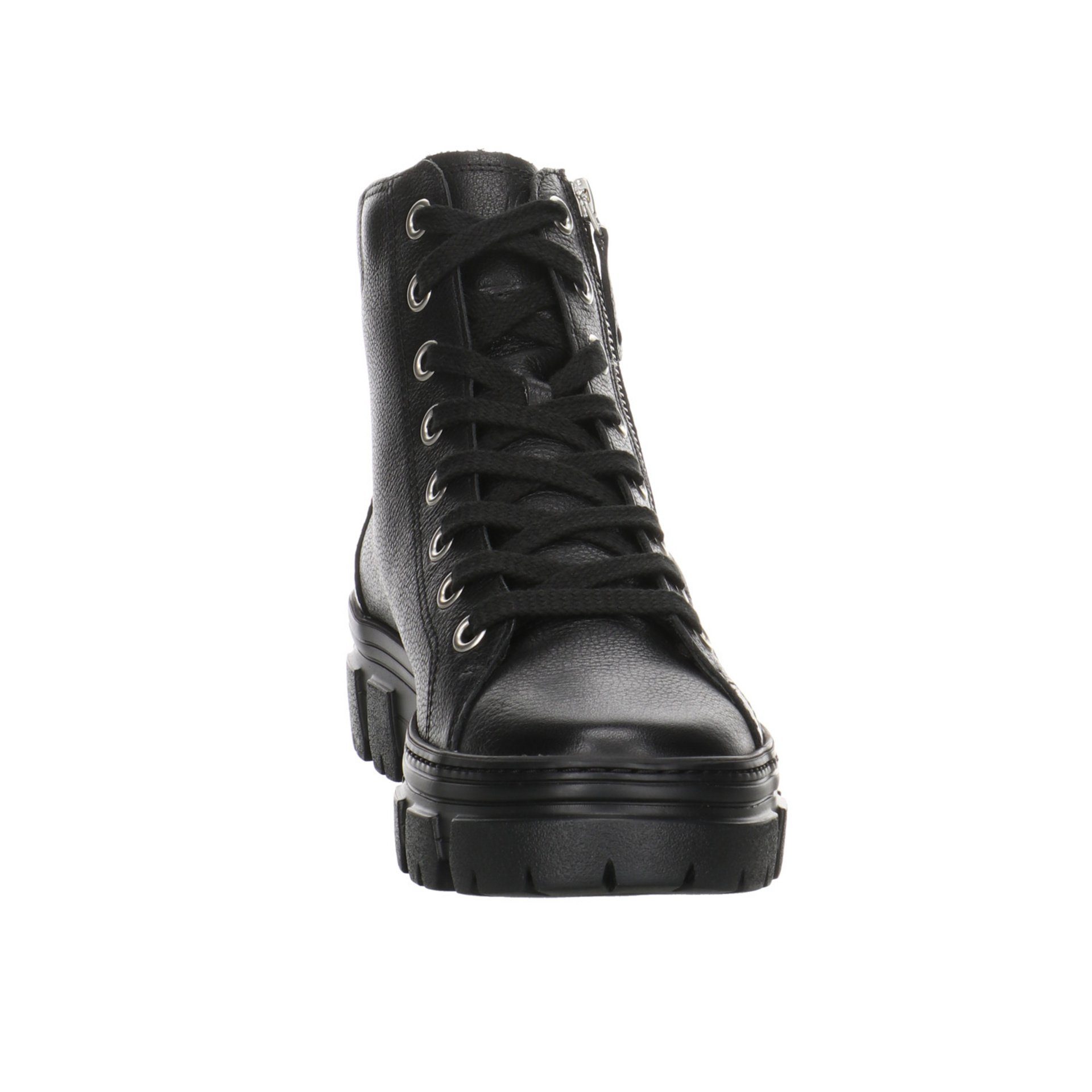 Paul Green Damen Schuhe Glattleder black Sneaker High Top Sneaker Sneaker