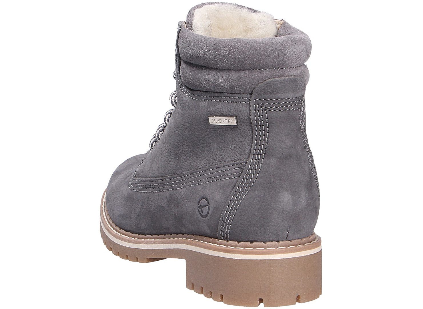 Tamaris Tamaris Damen Stiefel grau Größe Schnürstiefel
